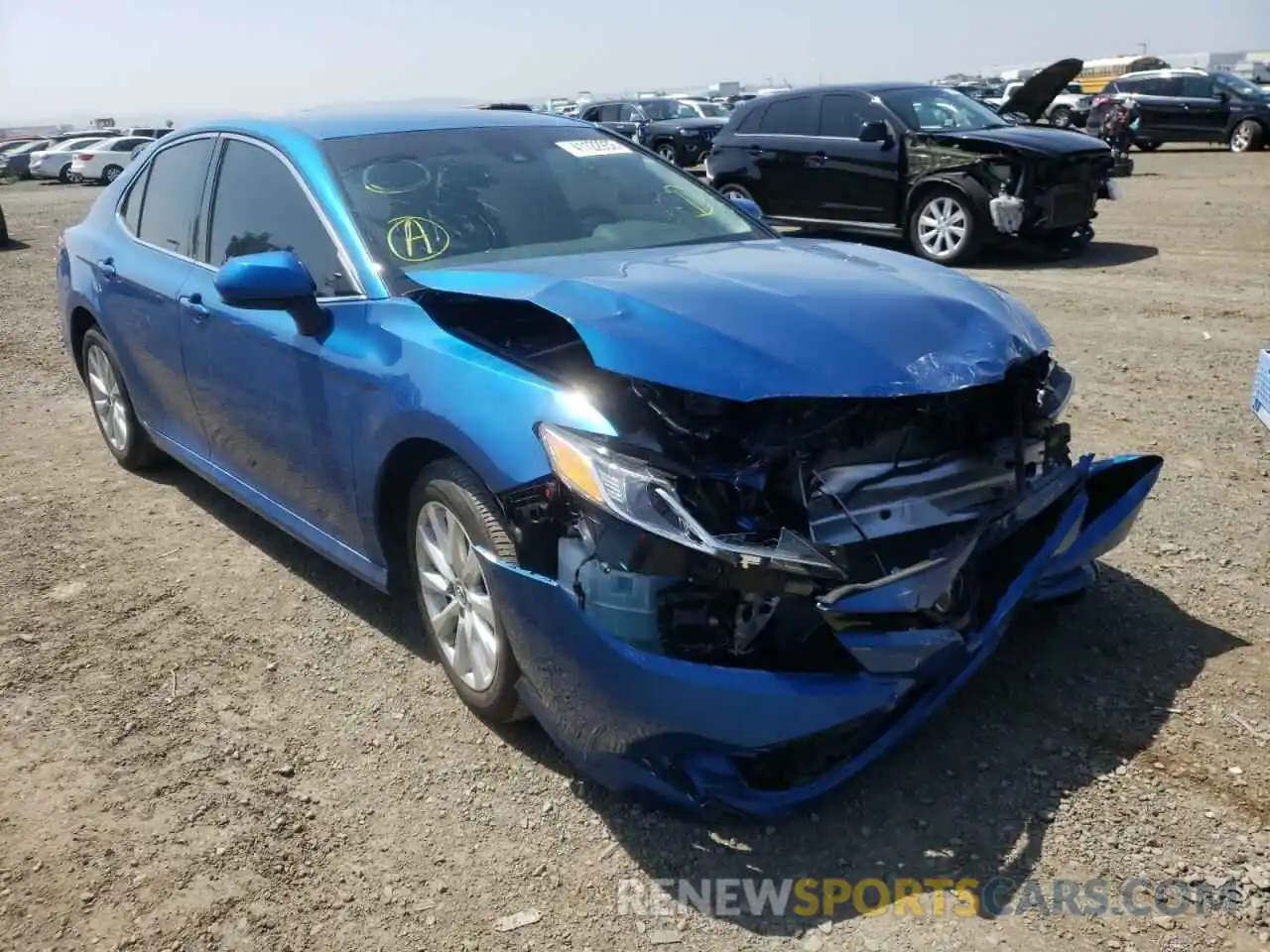 1 Photograph of a damaged car 4T1C11AKXLU343231 TOYOTA CAMRY 2020