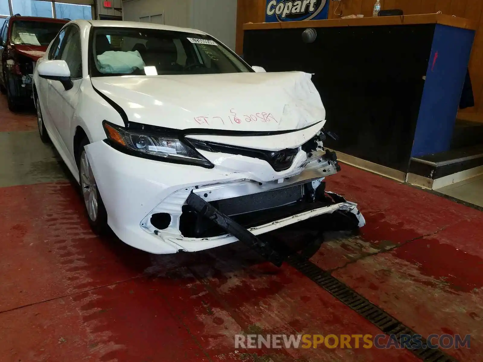 9 Photograph of a damaged car 4T1C11AKXLU343410 TOYOTA CAMRY 2020