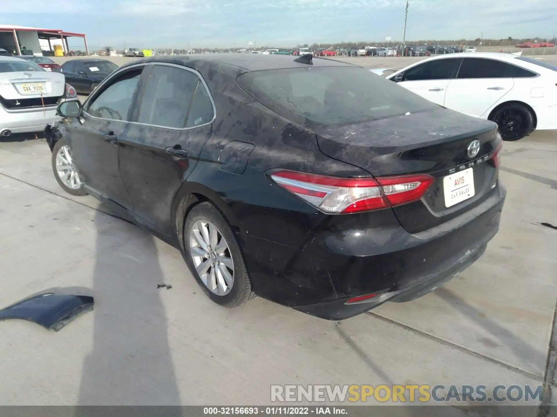 3 Photograph of a damaged car 4T1C11AKXLU346162 TOYOTA CAMRY 2020