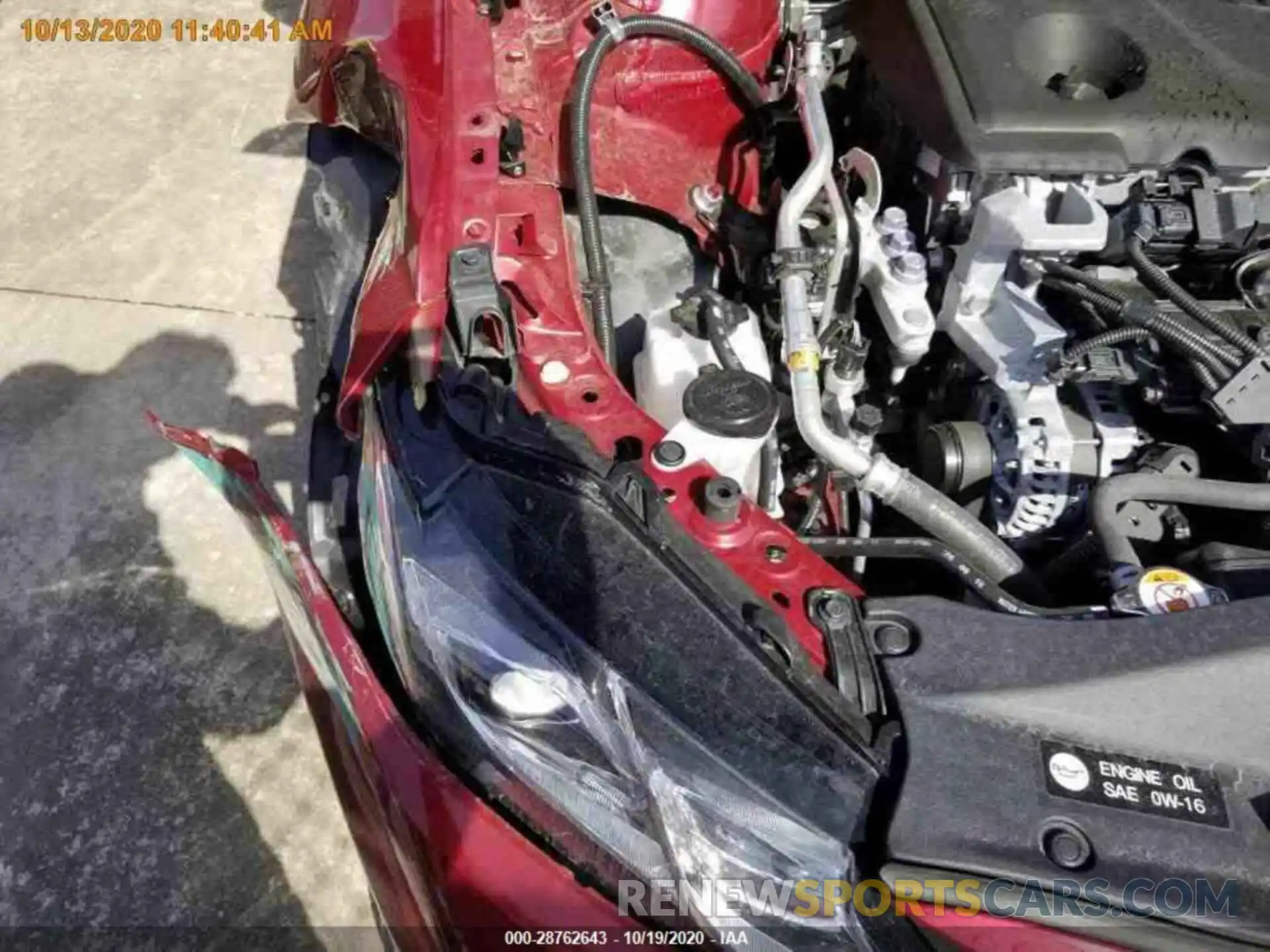 9 Фотография поврежденного автомобиля 4T1C11AKXLU346291 TOYOTA CAMRY 2020