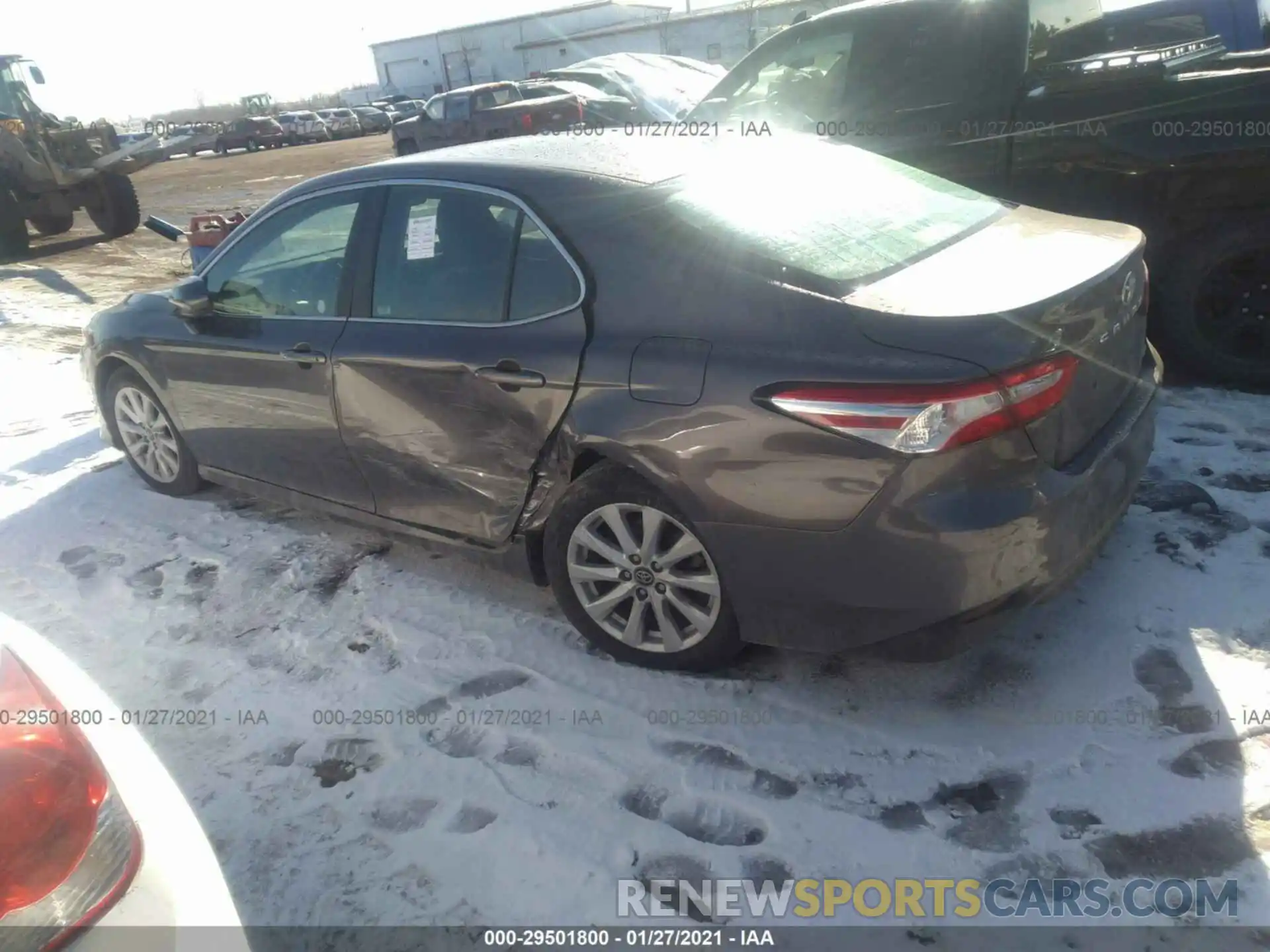 3 Photograph of a damaged car 4T1C11AKXLU347361 TOYOTA CAMRY 2020