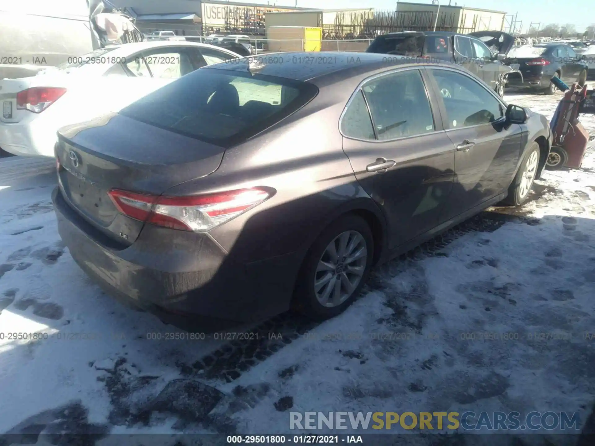 4 Photograph of a damaged car 4T1C11AKXLU347361 TOYOTA CAMRY 2020