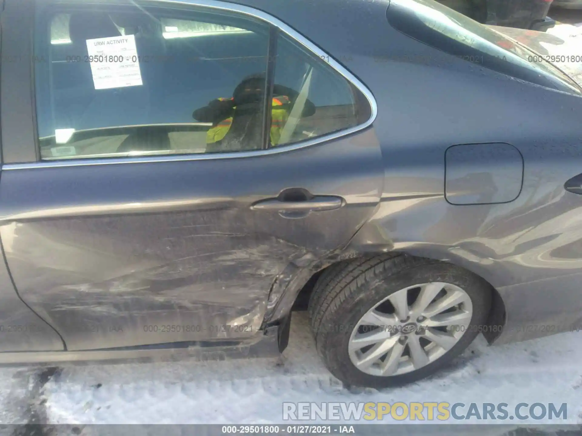 6 Photograph of a damaged car 4T1C11AKXLU347361 TOYOTA CAMRY 2020