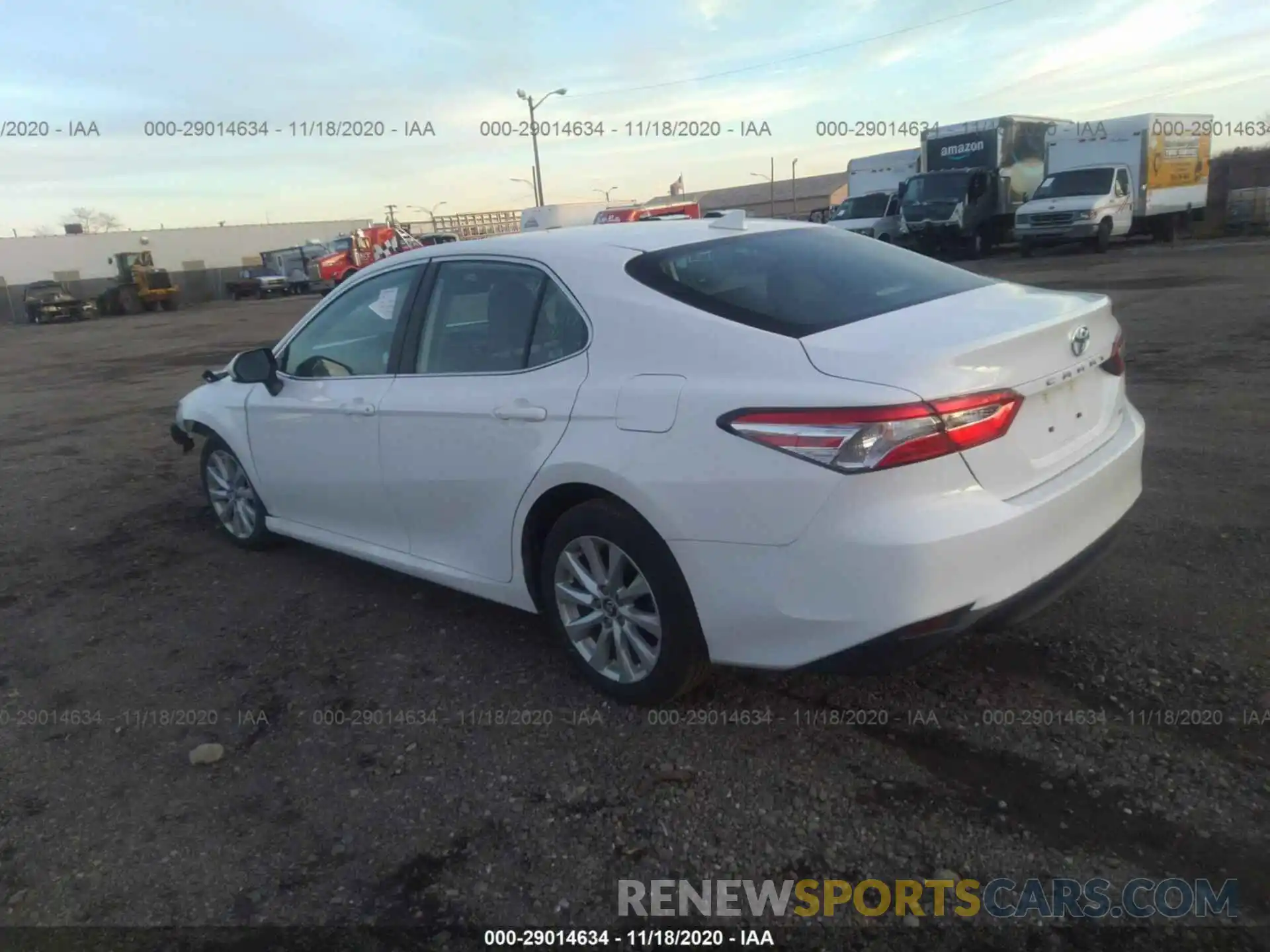 3 Photograph of a damaged car 4T1C11AKXLU348140 TOYOTA CAMRY 2020