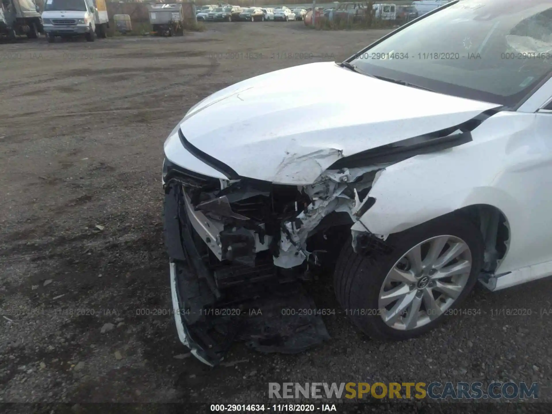 6 Photograph of a damaged car 4T1C11AKXLU348140 TOYOTA CAMRY 2020