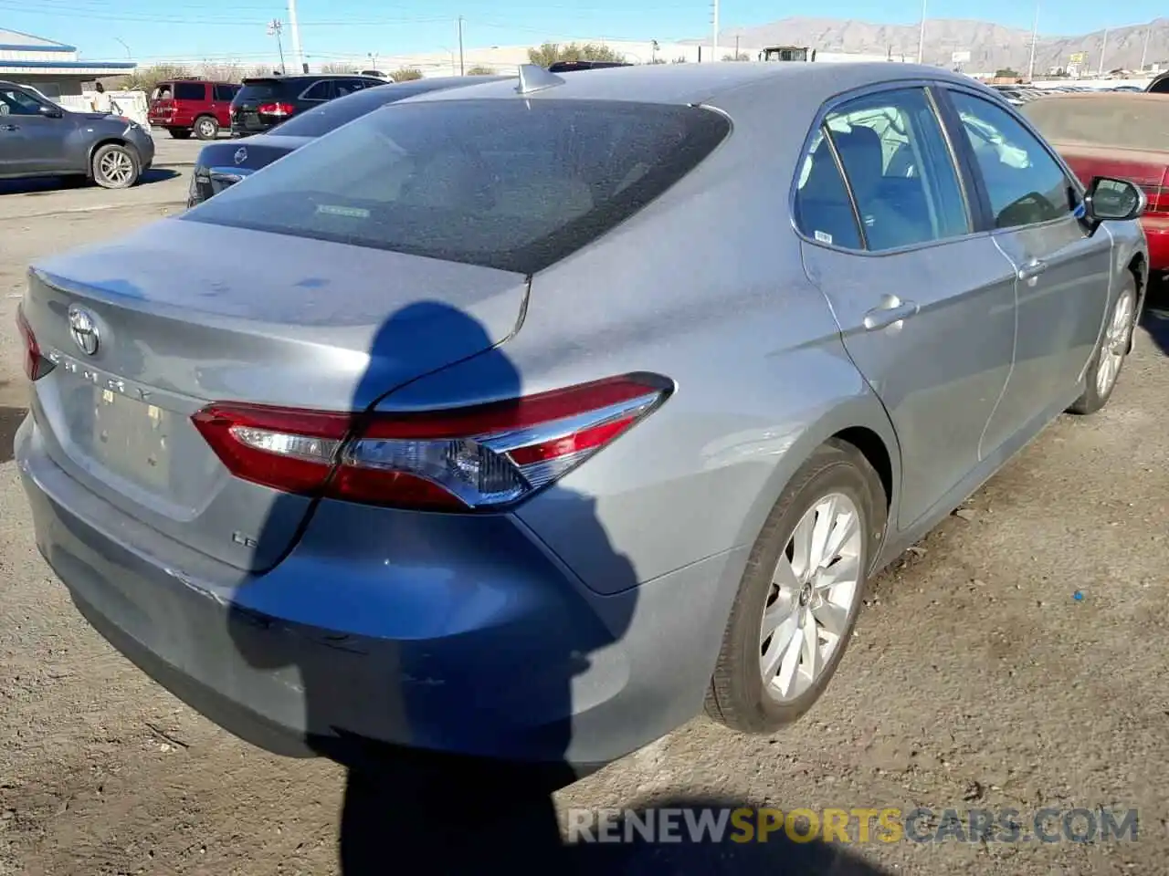 4 Photograph of a damaged car 4T1C11AKXLU348655 TOYOTA CAMRY 2020