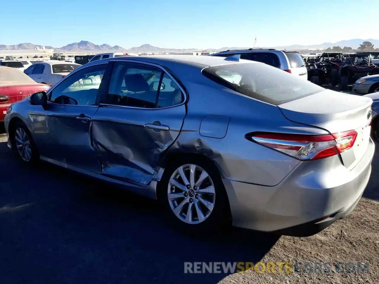 9 Photograph of a damaged car 4T1C11AKXLU348655 TOYOTA CAMRY 2020