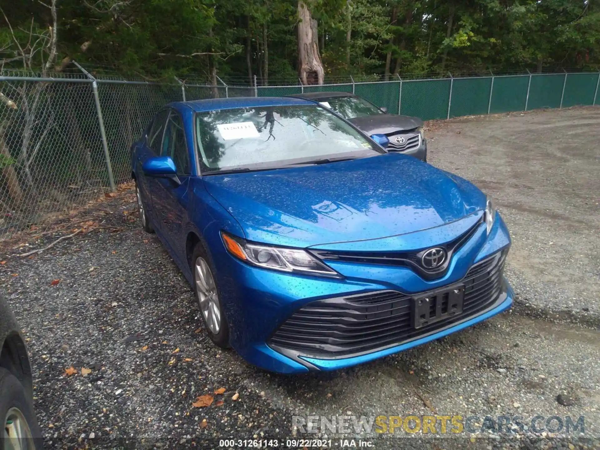 1 Photograph of a damaged car 4T1C11AKXLU354097 TOYOTA CAMRY 2020