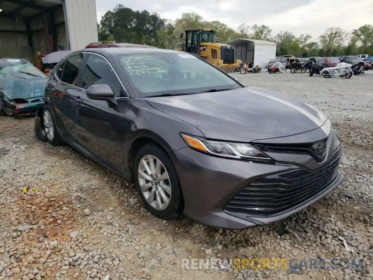 1 Photograph of a damaged car 4T1C11AKXLU355492 TOYOTA CAMRY 2020