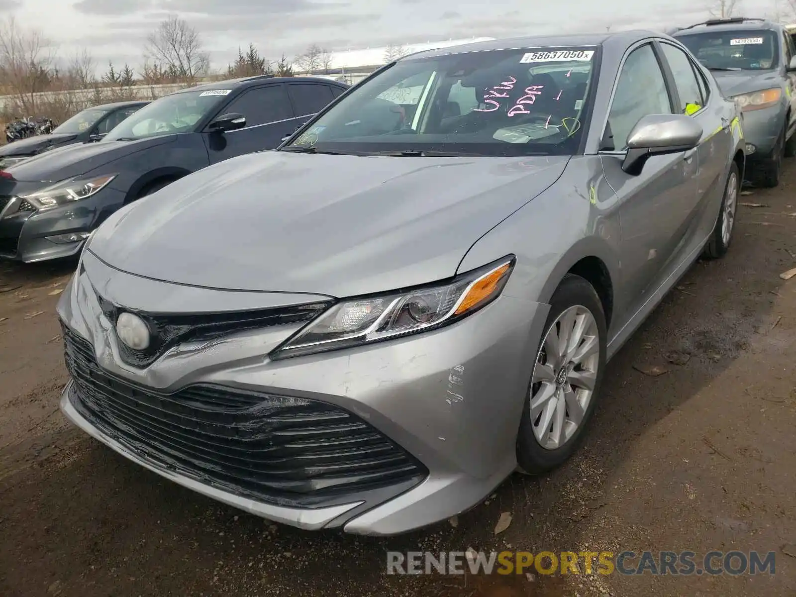 2 Photograph of a damaged car 4T1C11AKXLU355735 TOYOTA CAMRY 2020