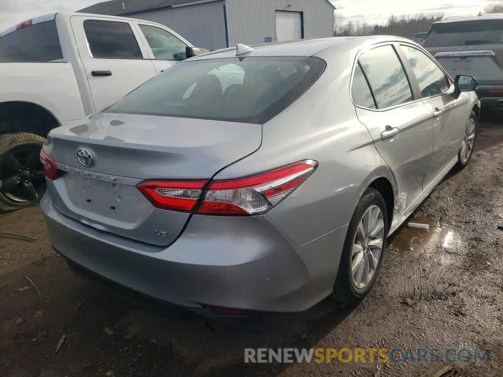 4 Photograph of a damaged car 4T1C11AKXLU355735 TOYOTA CAMRY 2020