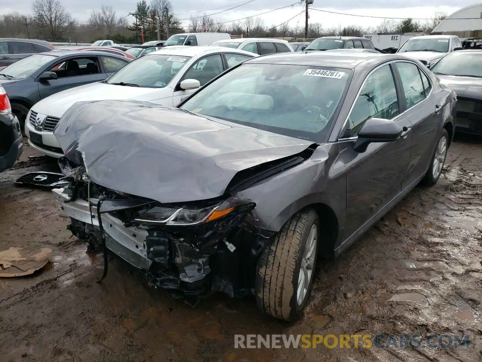 2 Photograph of a damaged car 4T1C11AKXLU356058 TOYOTA CAMRY 2020