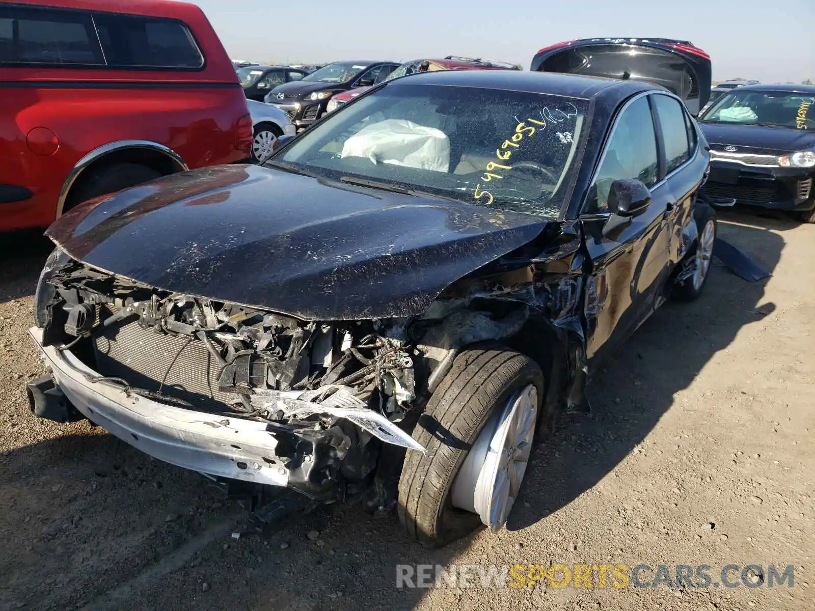 2 Photograph of a damaged car 4T1C11AKXLU356531 TOYOTA CAMRY 2020