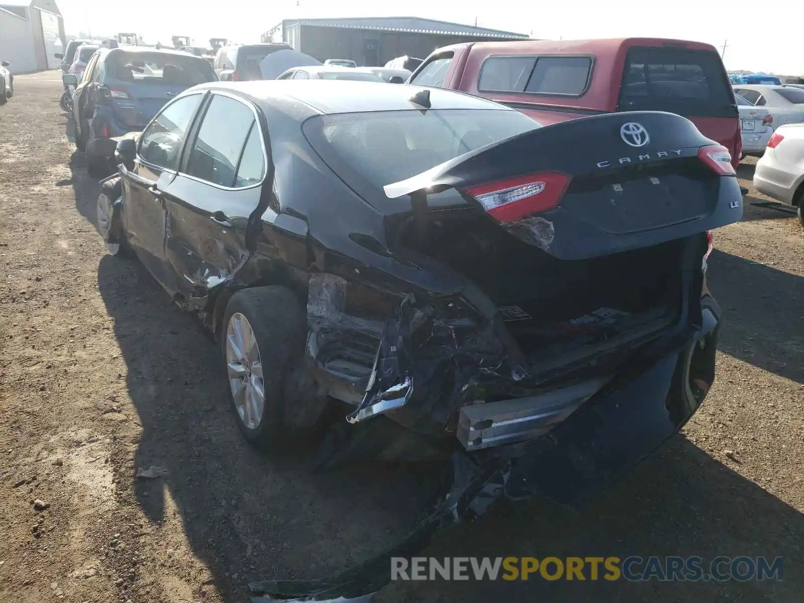 3 Photograph of a damaged car 4T1C11AKXLU356531 TOYOTA CAMRY 2020