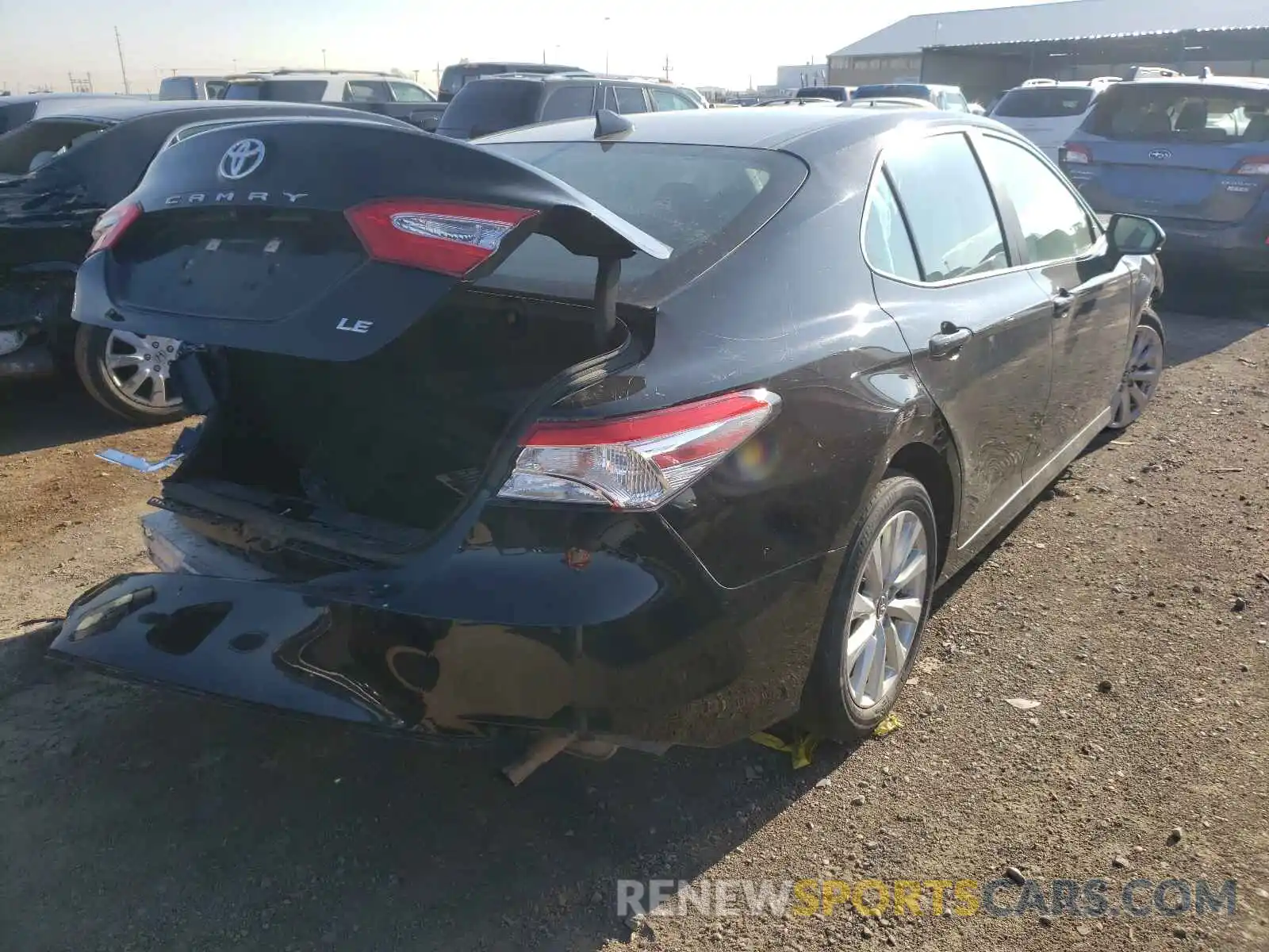 4 Photograph of a damaged car 4T1C11AKXLU356531 TOYOTA CAMRY 2020