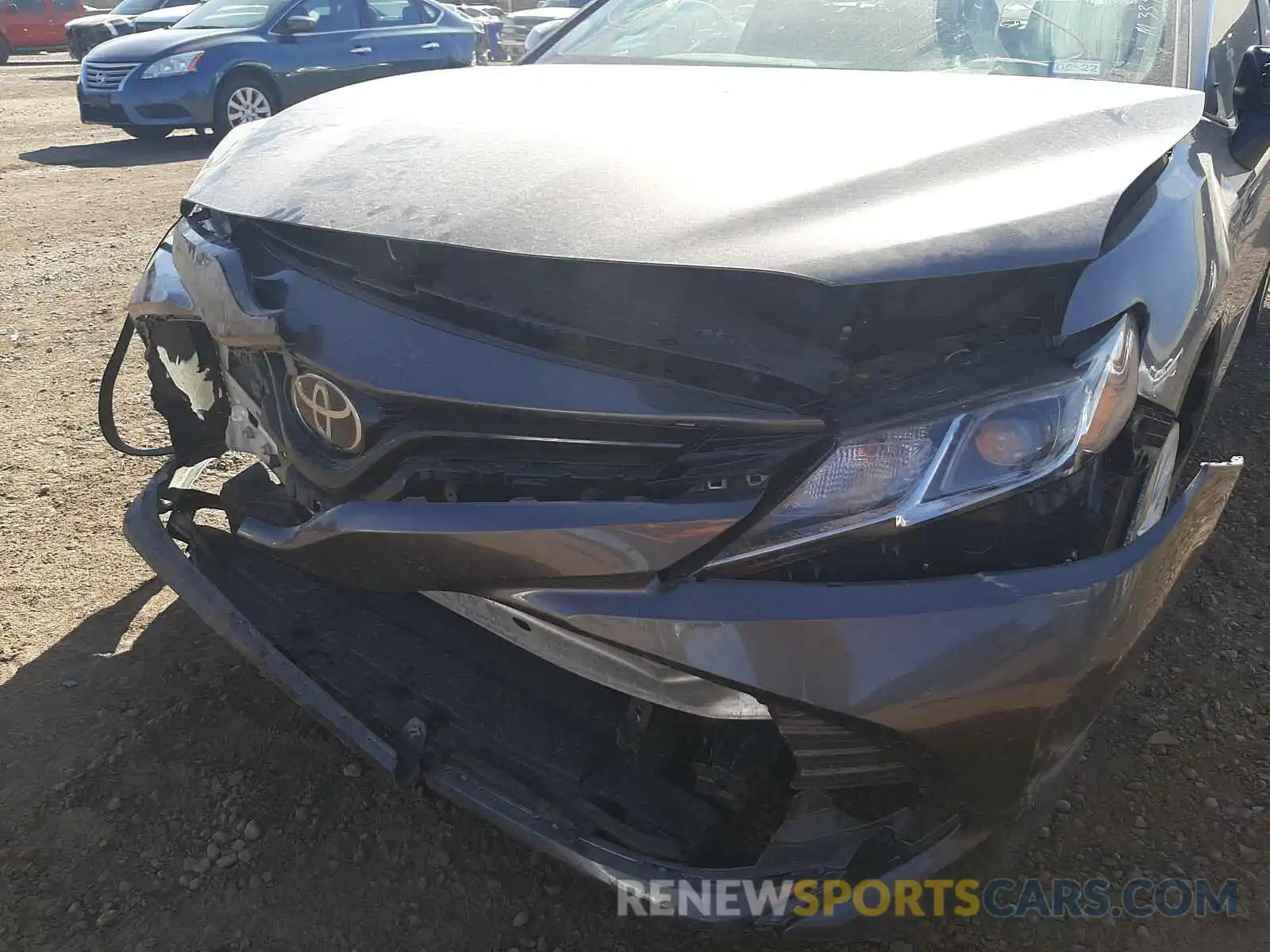 9 Photograph of a damaged car 4T1C11AKXLU357923 TOYOTA CAMRY 2020