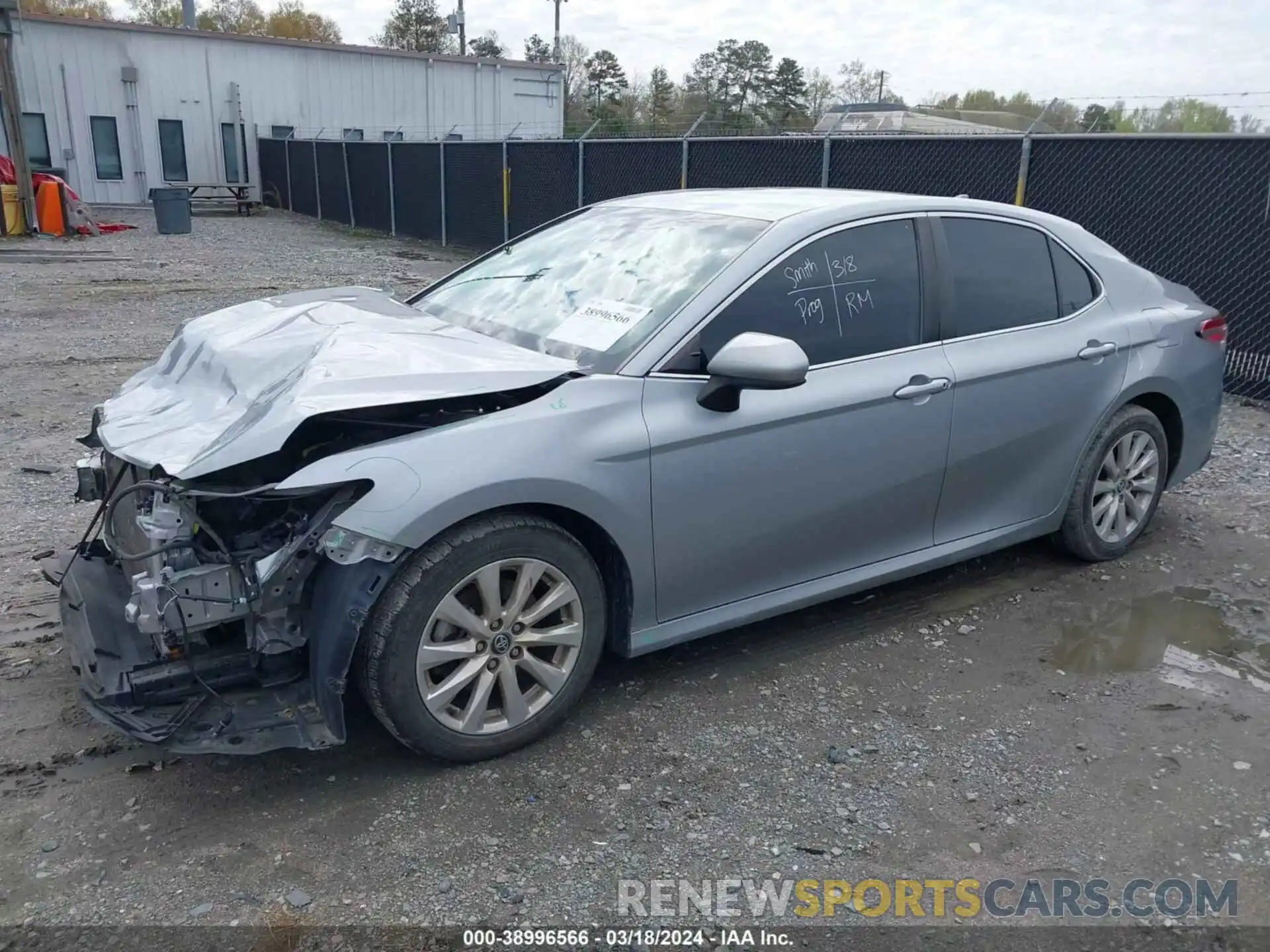 2 Photograph of a damaged car 4T1C11AKXLU358425 TOYOTA CAMRY 2020