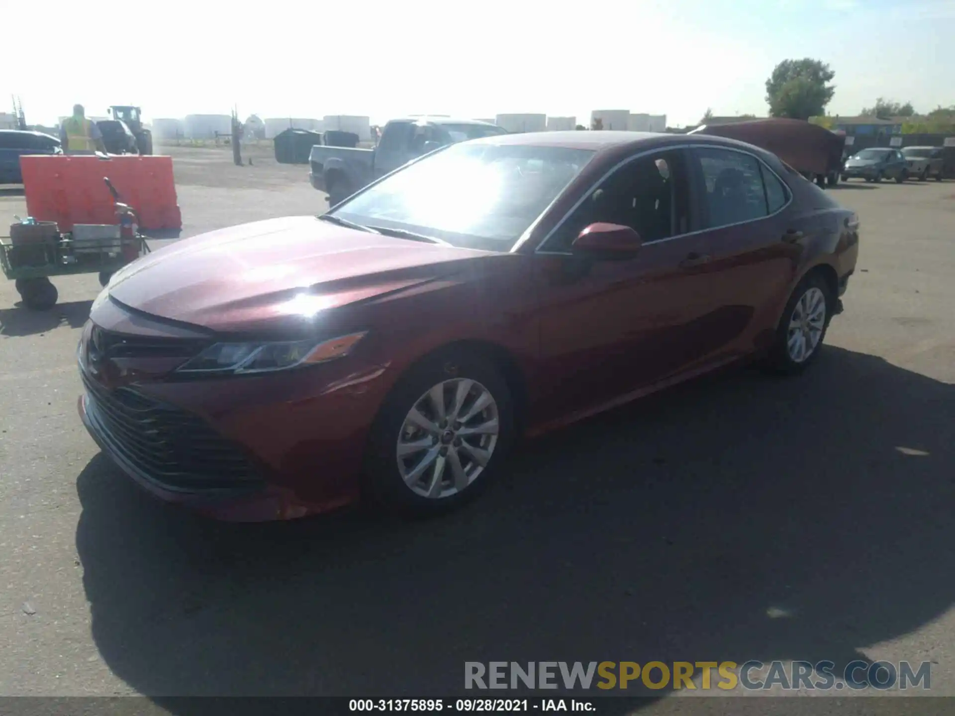 2 Photograph of a damaged car 4T1C11AKXLU359249 TOYOTA CAMRY 2020