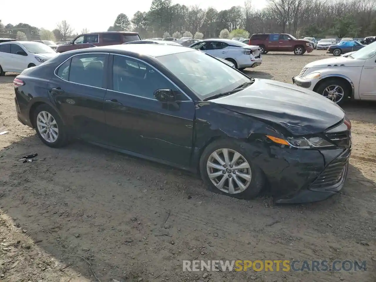 4 Photograph of a damaged car 4T1C11AKXLU362166 TOYOTA CAMRY 2020