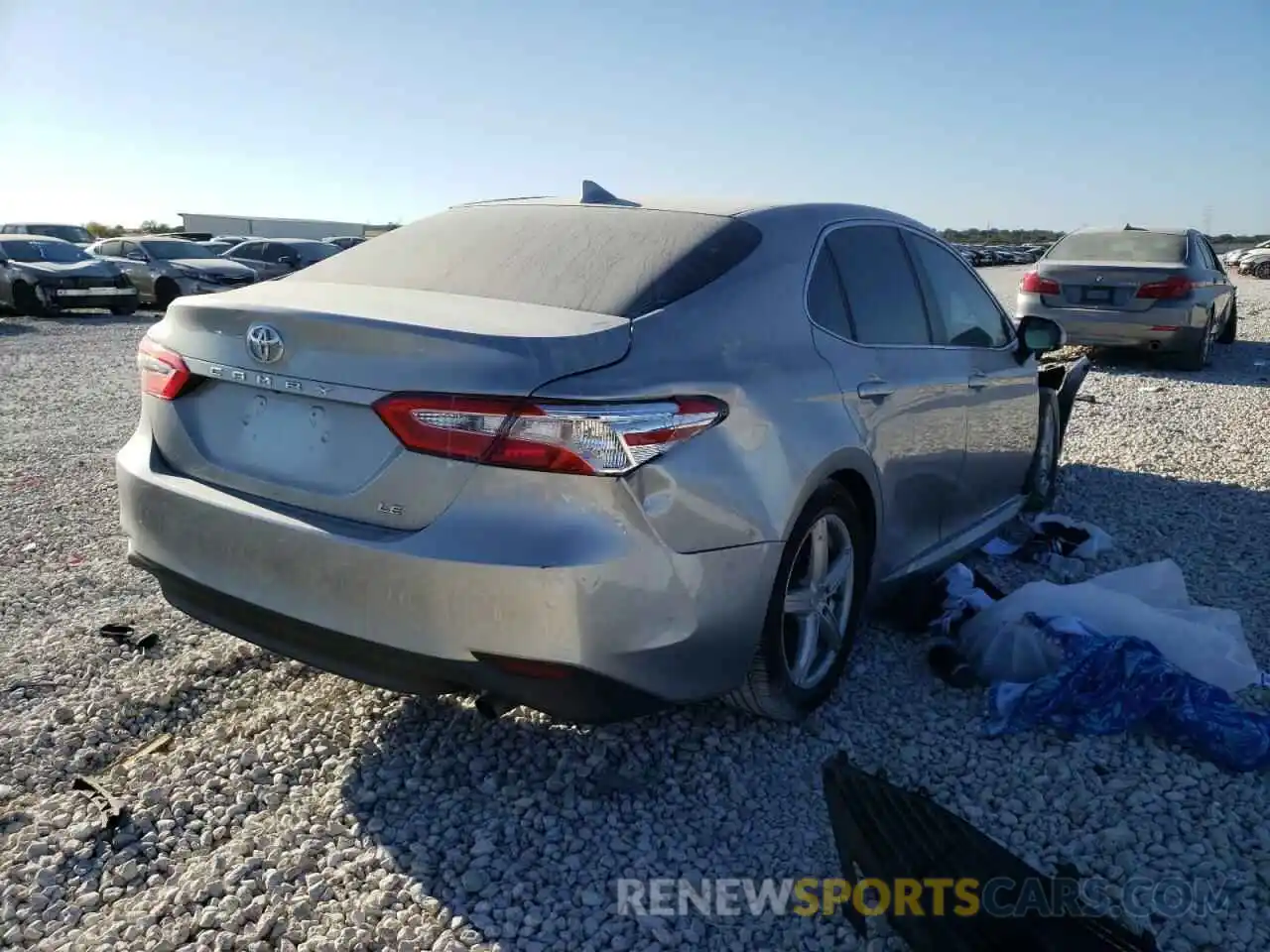 4 Photograph of a damaged car 4T1C11AKXLU366444 TOYOTA CAMRY 2020