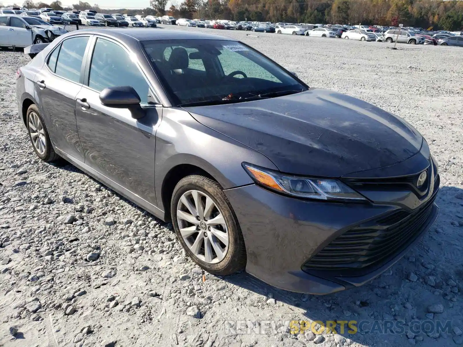 1 Photograph of a damaged car 4T1C11AKXLU370493 TOYOTA CAMRY 2020