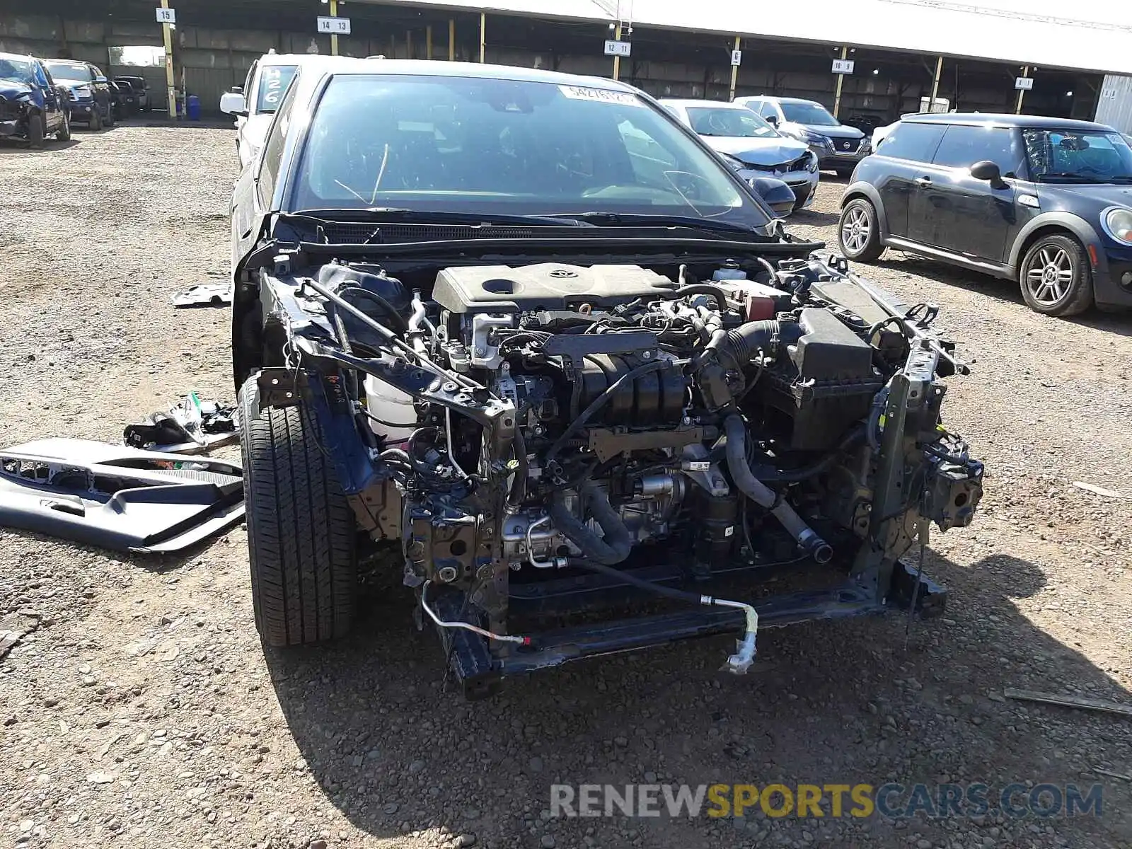 9 Photograph of a damaged car 4T1C11AKXLU383258 TOYOTA CAMRY 2020