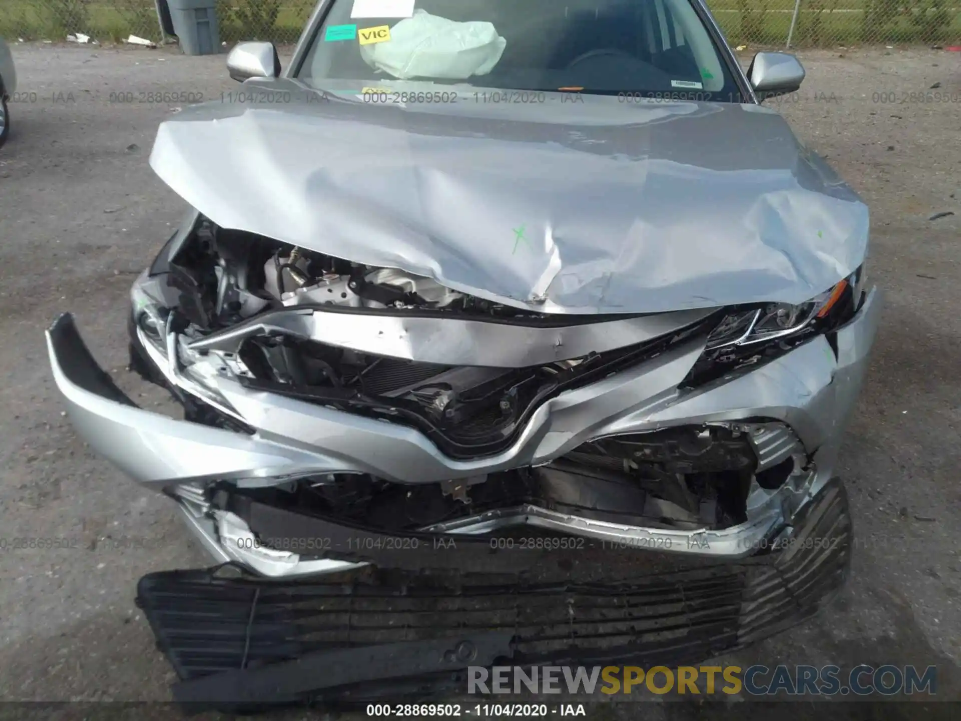 6 Photograph of a damaged car 4T1C11AKXLU383292 TOYOTA CAMRY 2020