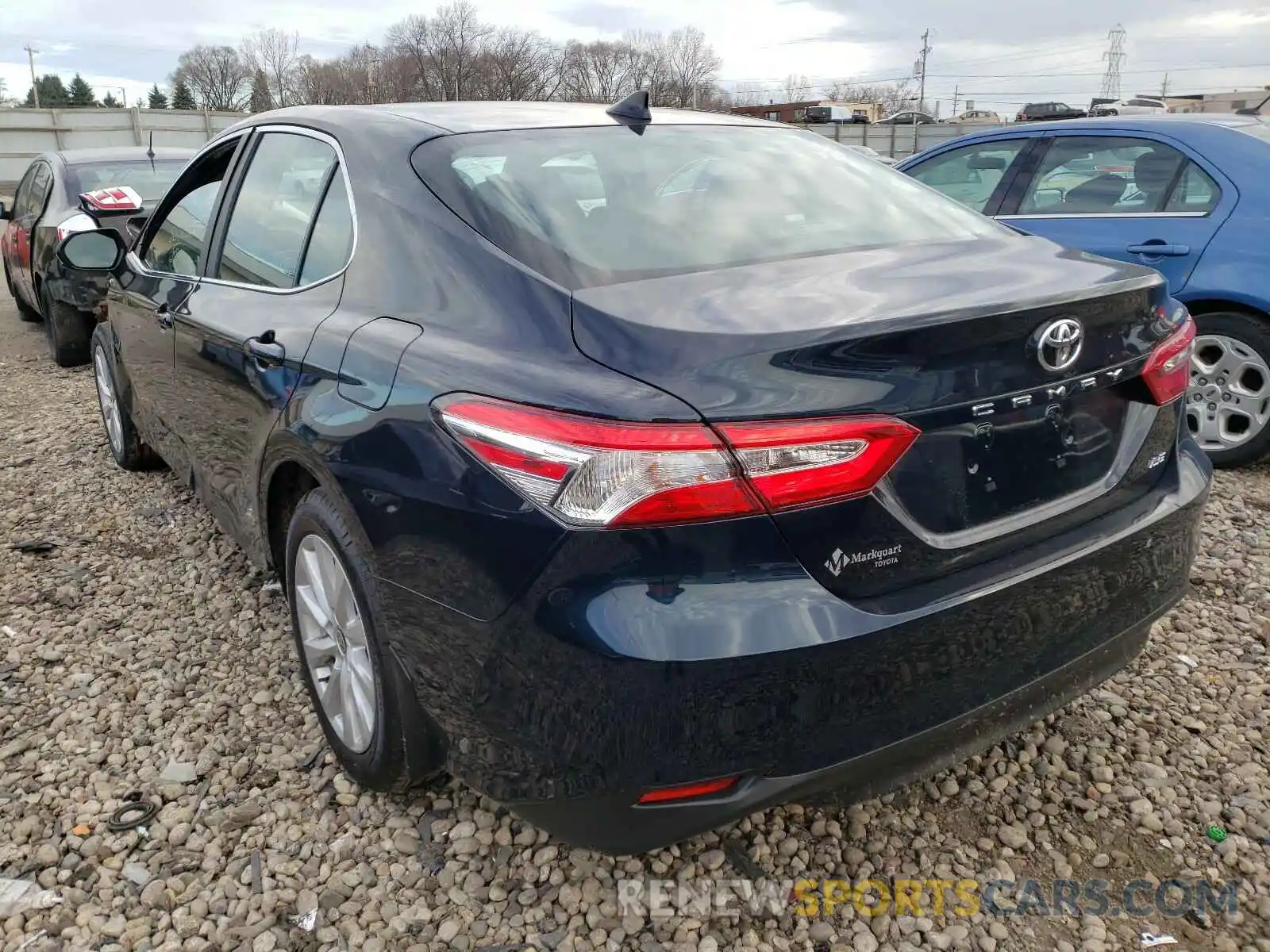 3 Photograph of a damaged car 4T1C11AKXLU392784 TOYOTA CAMRY 2020