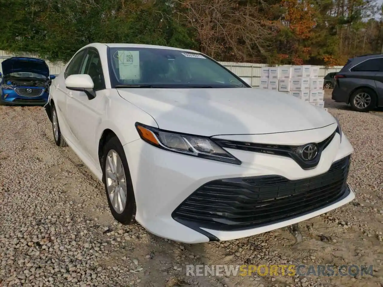 1 Photograph of a damaged car 4T1C11AKXLU501101 TOYOTA CAMRY 2020