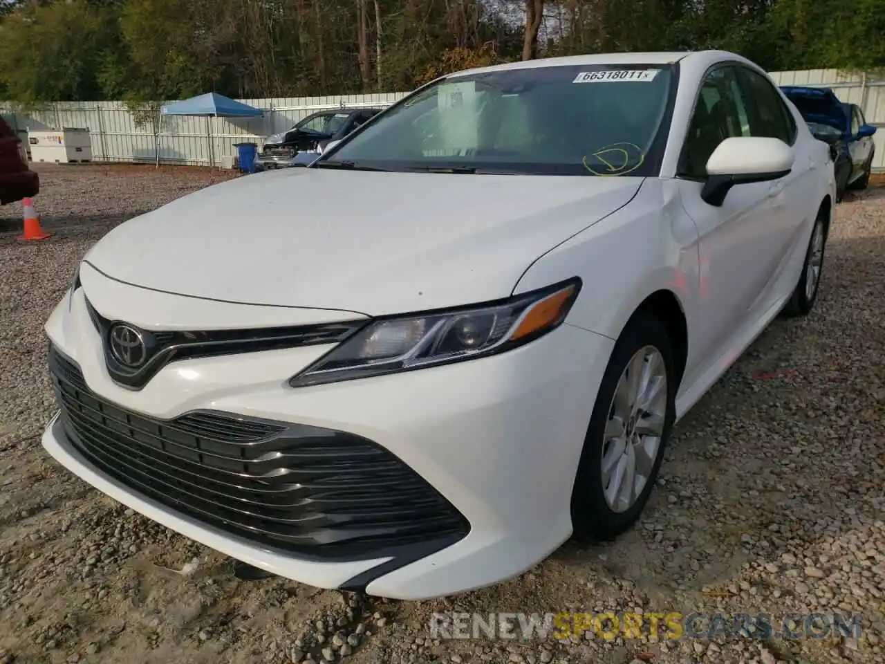 2 Photograph of a damaged car 4T1C11AKXLU501101 TOYOTA CAMRY 2020