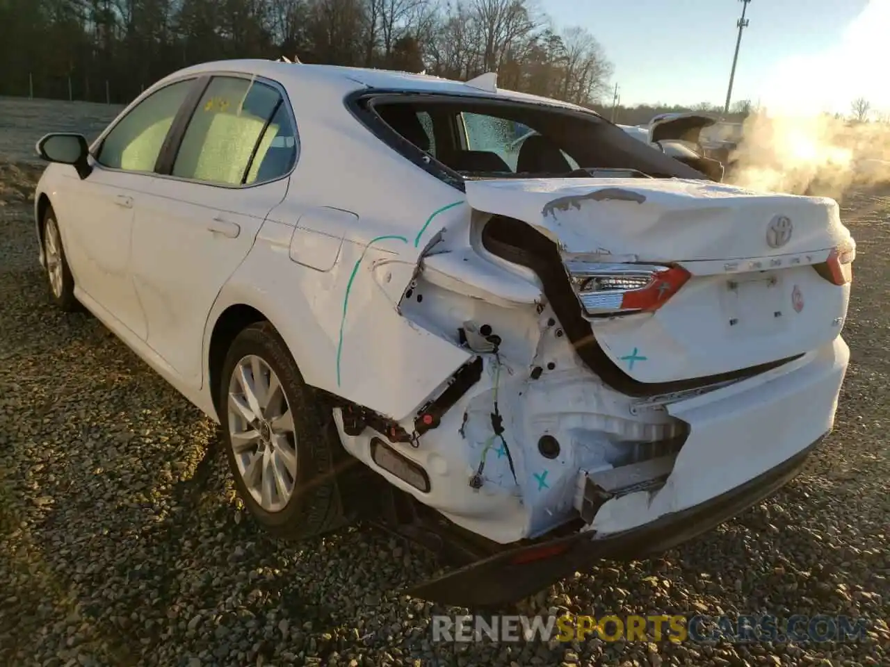 3 Photograph of a damaged car 4T1C11AKXLU503060 TOYOTA CAMRY 2020