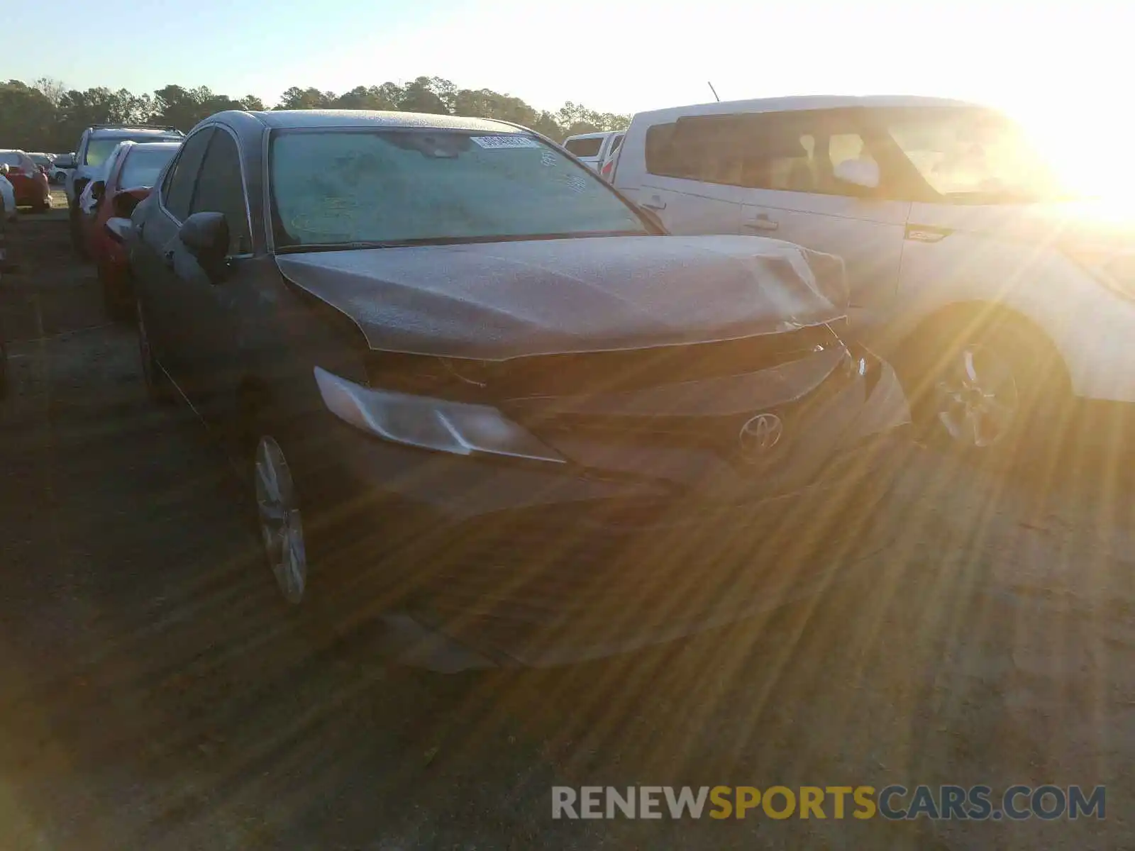 1 Photograph of a damaged car 4T1C11AKXLU859993 TOYOTA CAMRY 2020