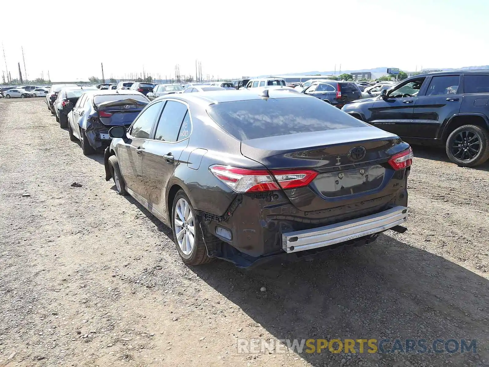 3 Photograph of a damaged car 4T1C11AKXLU861243 TOYOTA CAMRY 2020