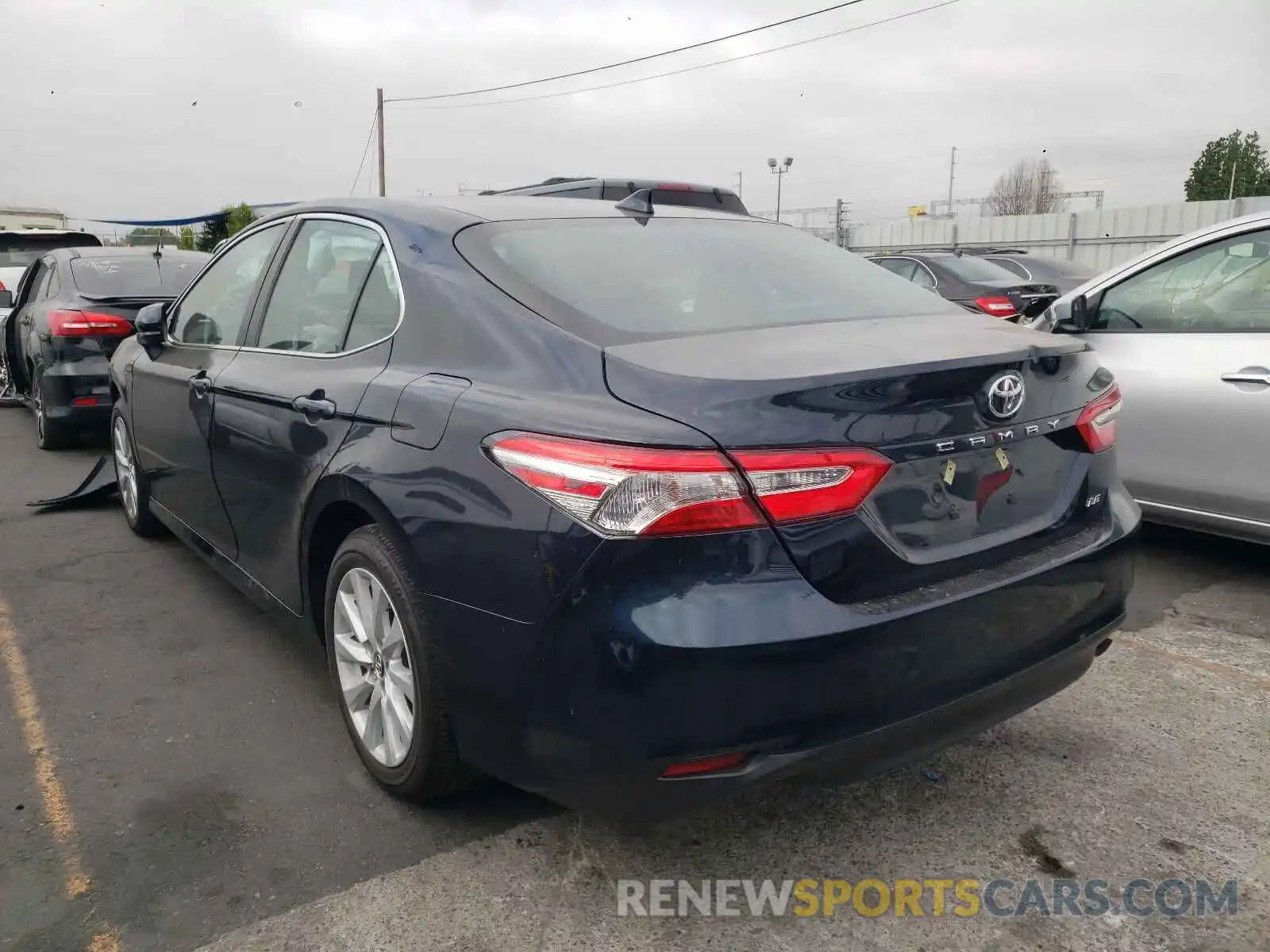 3 Photograph of a damaged car 4T1C11AKXLU863574 TOYOTA CAMRY 2020