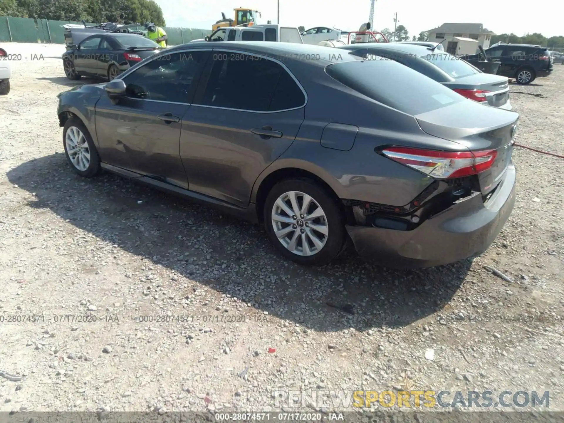 3 Photograph of a damaged car 4T1C11AKXLU866507 TOYOTA CAMRY 2020