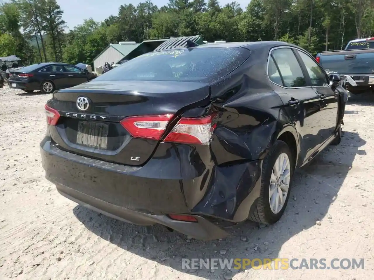 4 Photograph of a damaged car 4T1C11AKXLU867852 TOYOTA CAMRY 2020