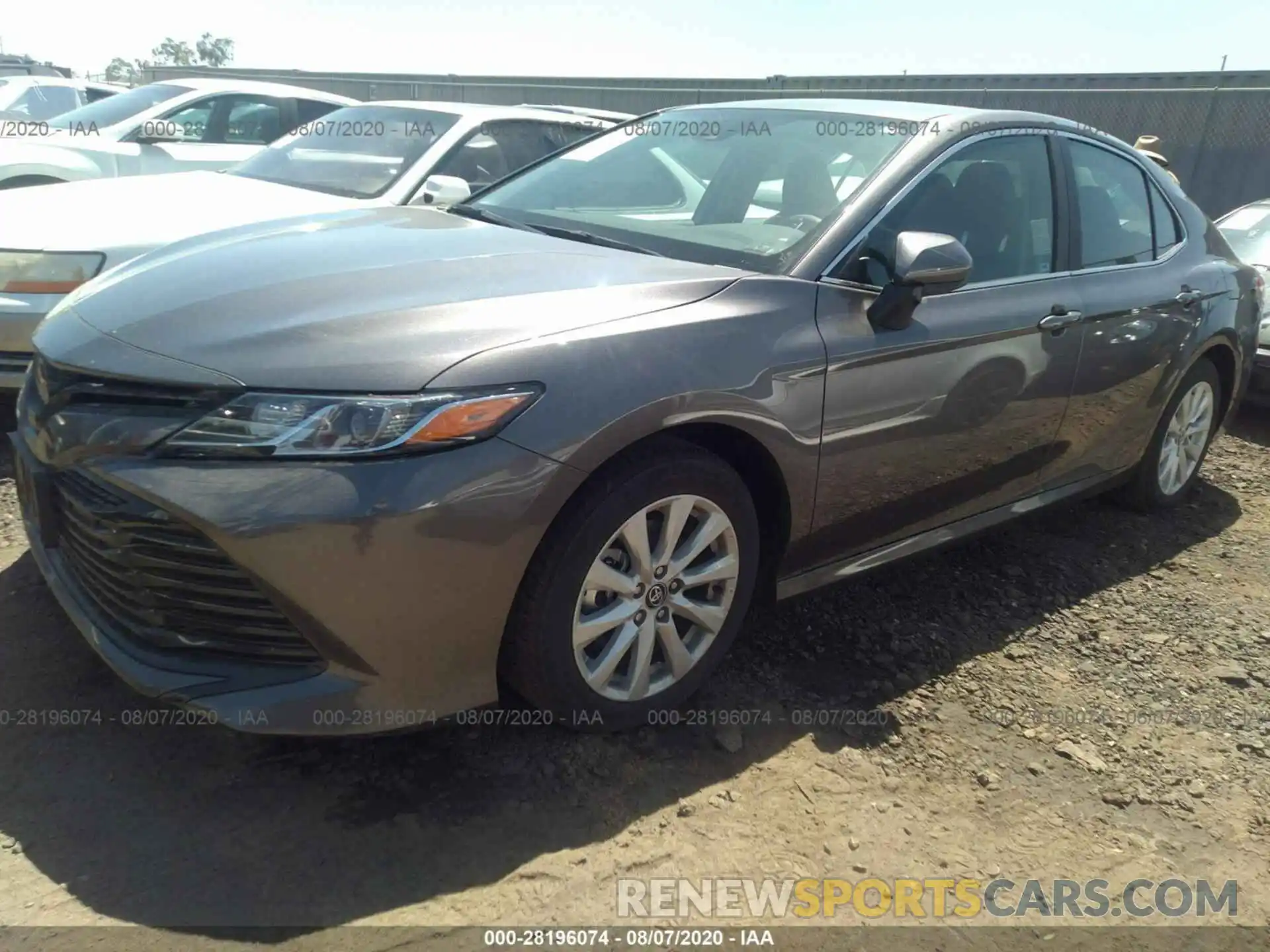 2 Photograph of a damaged car 4T1C11AKXLU868435 TOYOTA CAMRY 2020