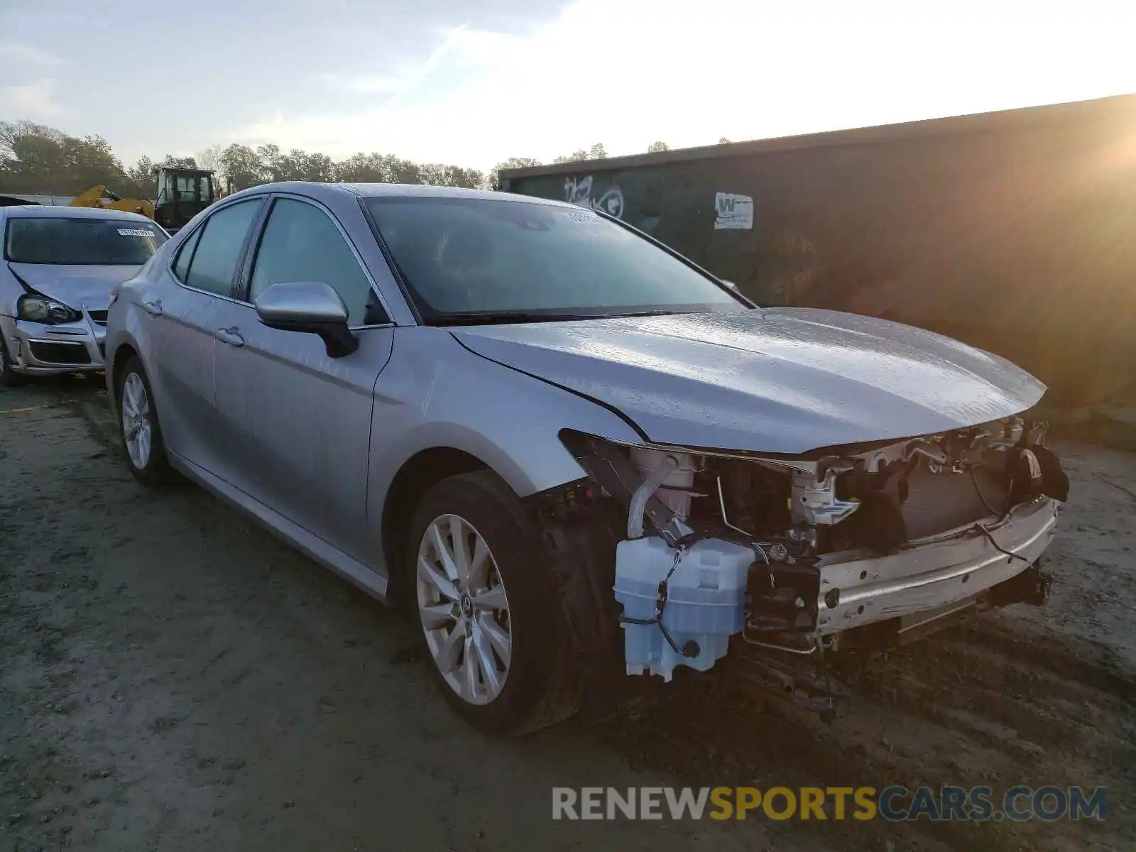 1 Photograph of a damaged car 4T1C11AKXLU874803 TOYOTA CAMRY 2020