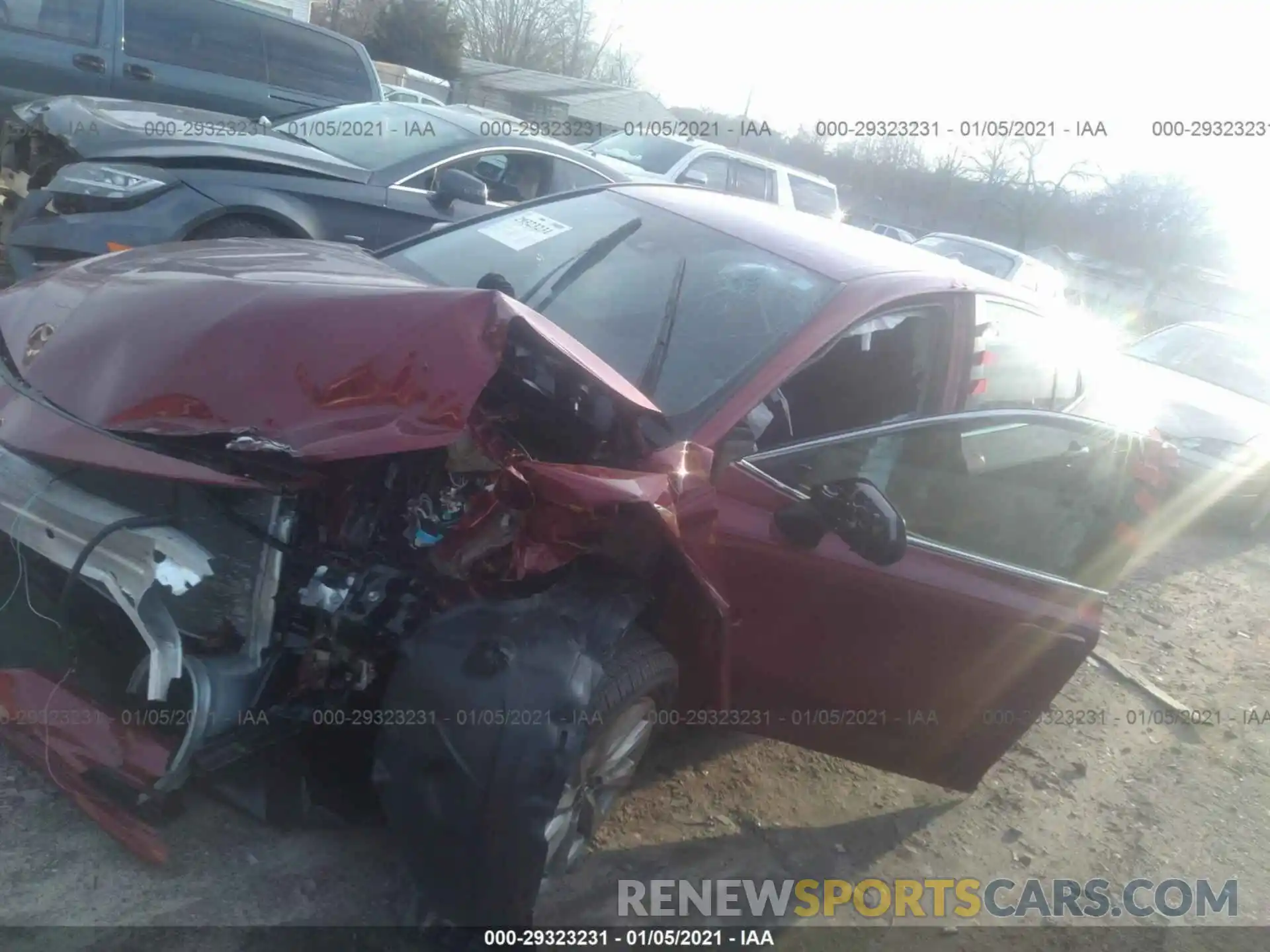 2 Photograph of a damaged car 4T1C11AKXLU875711 TOYOTA CAMRY 2020