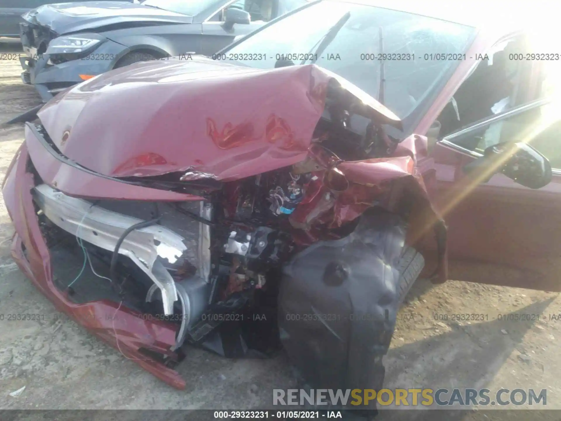 6 Photograph of a damaged car 4T1C11AKXLU875711 TOYOTA CAMRY 2020