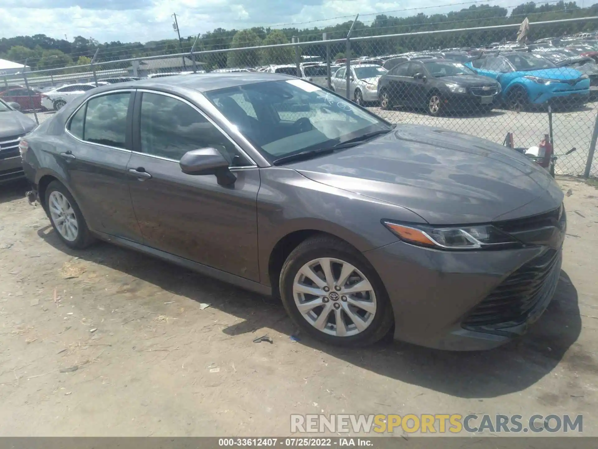 1 Photograph of a damaged car 4T1C11AKXLU876860 TOYOTA CAMRY 2020