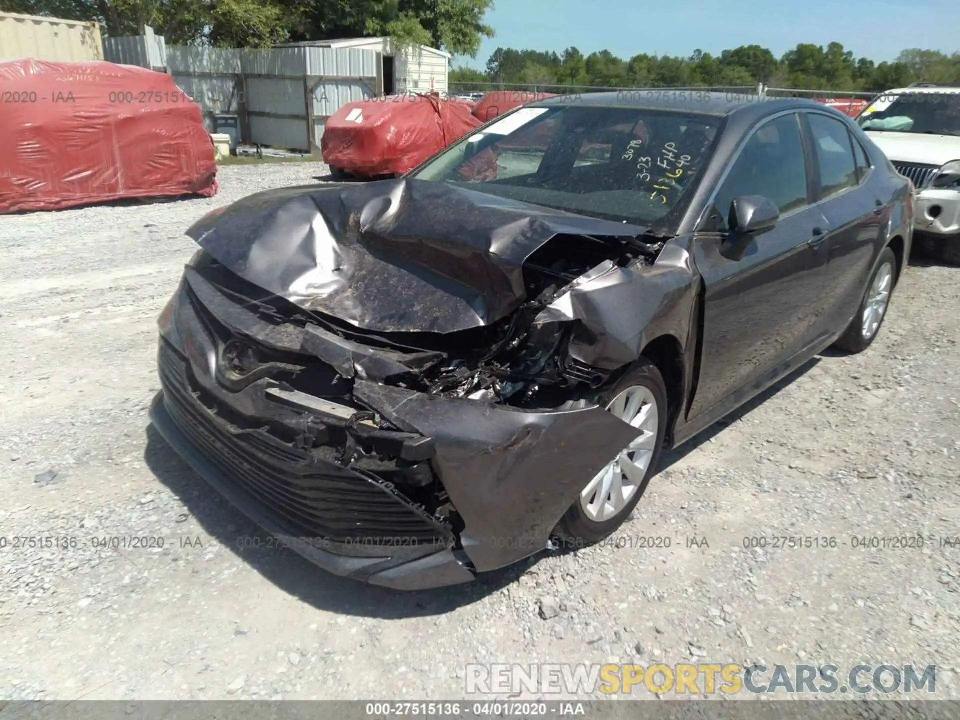 6 Photograph of a damaged car 4T1C11AKXLU880794 TOYOTA CAMRY 2020