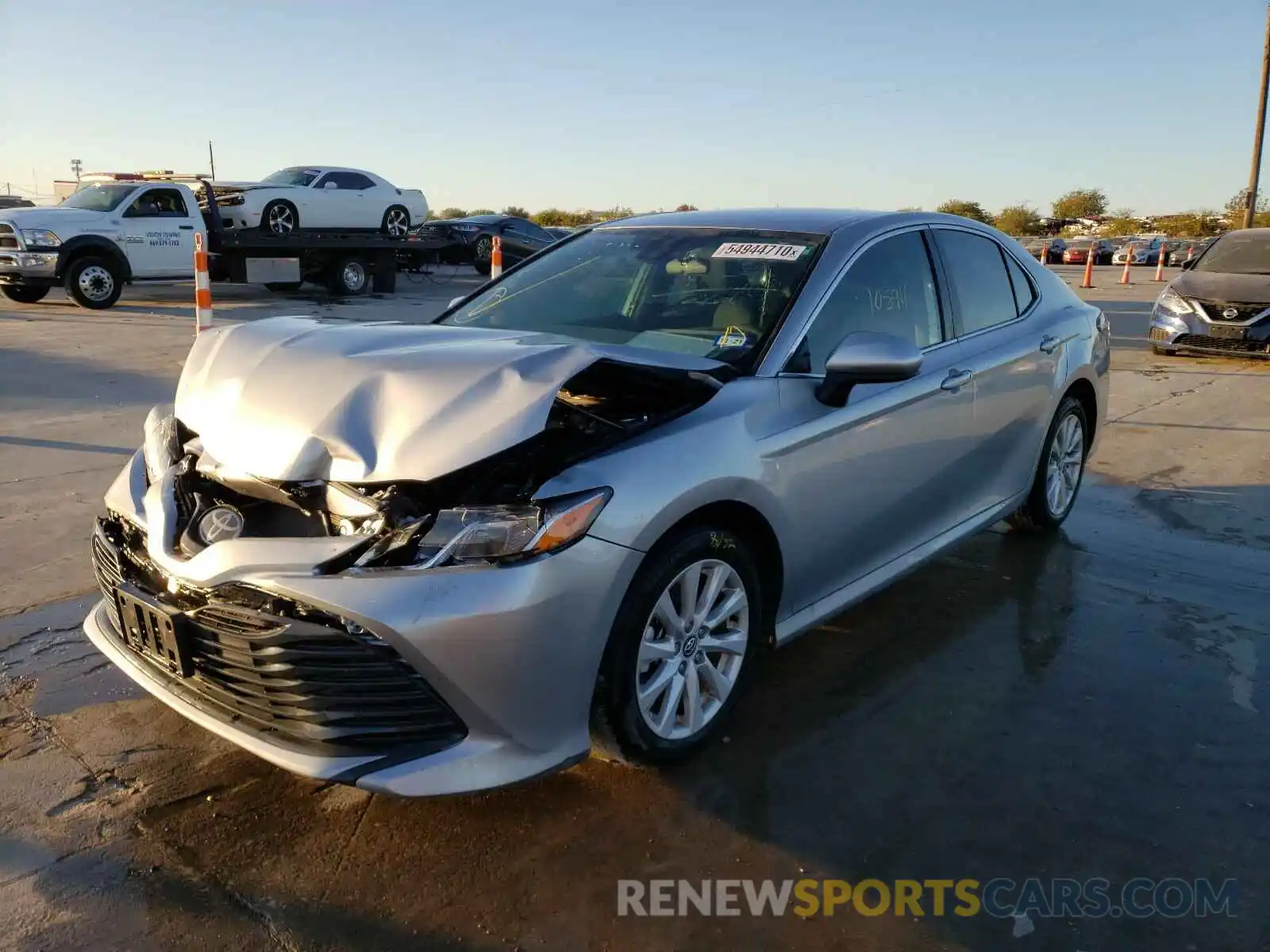 2 Photograph of a damaged car 4T1C11AKXLU883968 TOYOTA CAMRY 2020