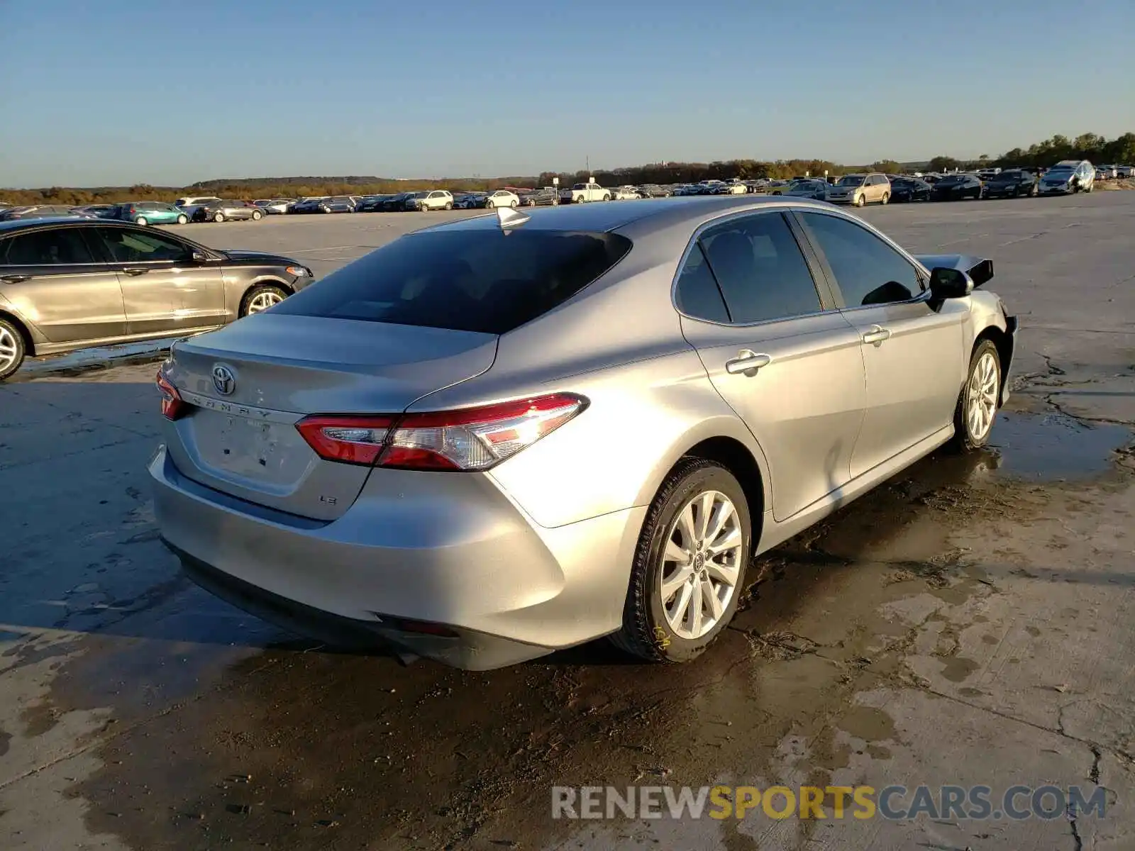 4 Photograph of a damaged car 4T1C11AKXLU883968 TOYOTA CAMRY 2020