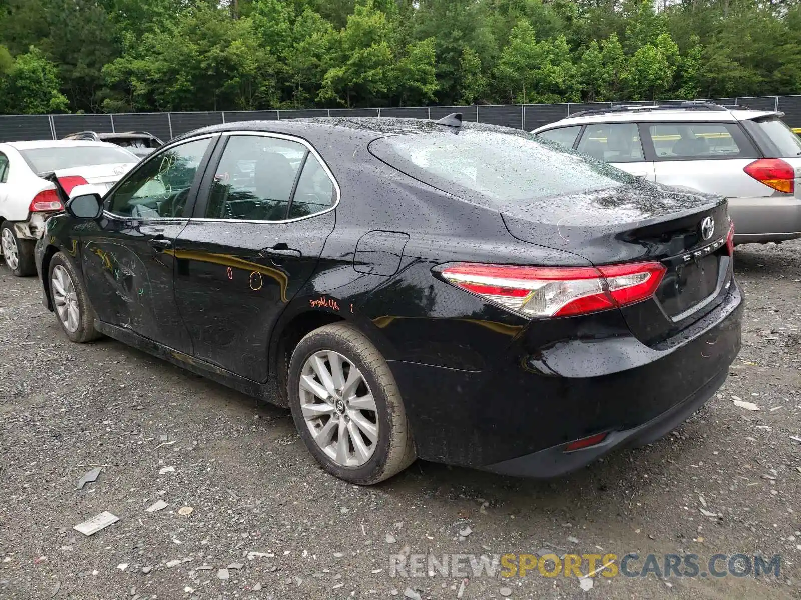 3 Photograph of a damaged car 4T1C11AKXLU887566 TOYOTA CAMRY 2020