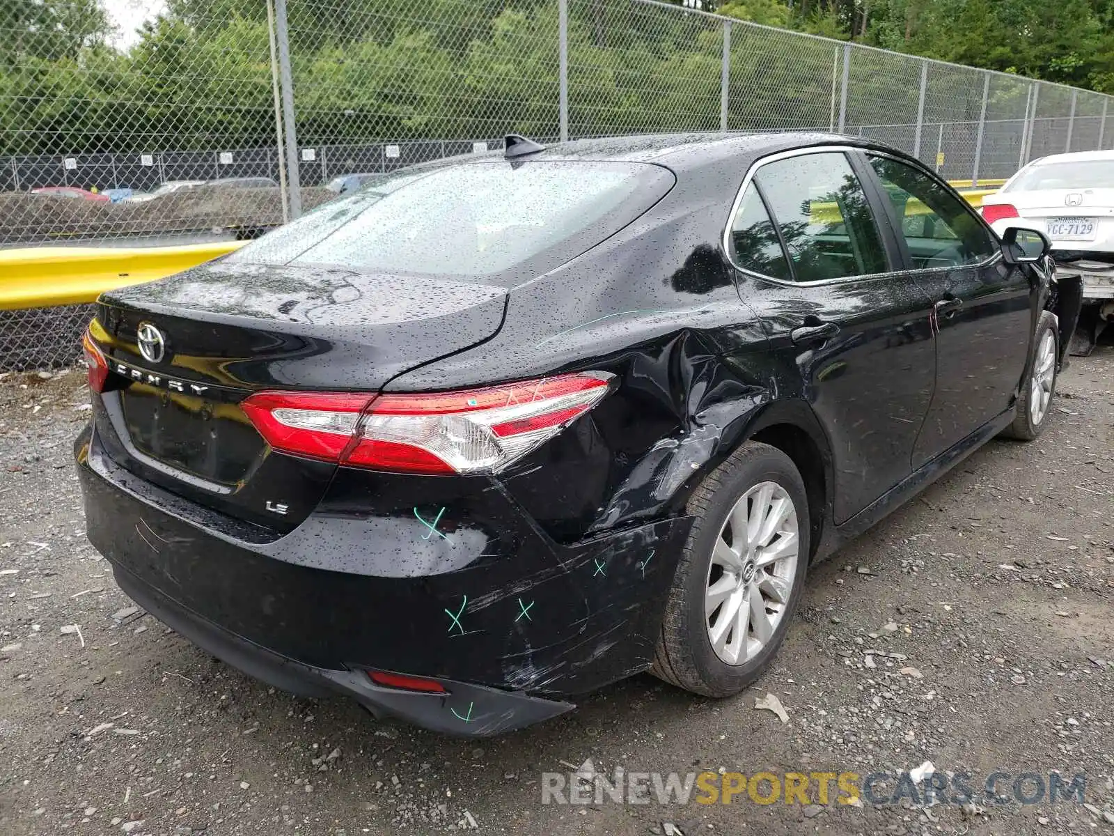 4 Photograph of a damaged car 4T1C11AKXLU887566 TOYOTA CAMRY 2020