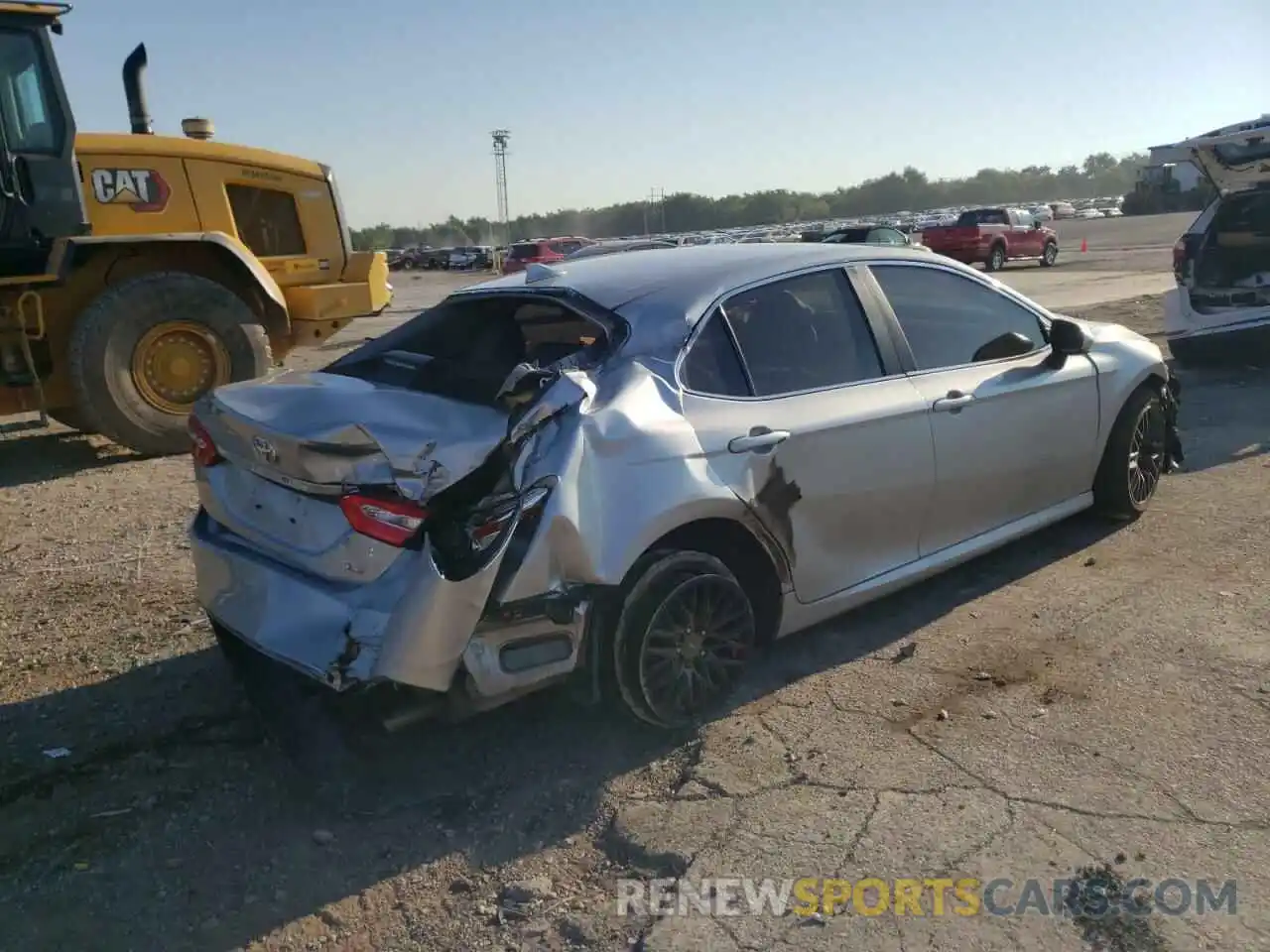 4 Photograph of a damaged car 4T1C11AKXLU891696 TOYOTA CAMRY 2020