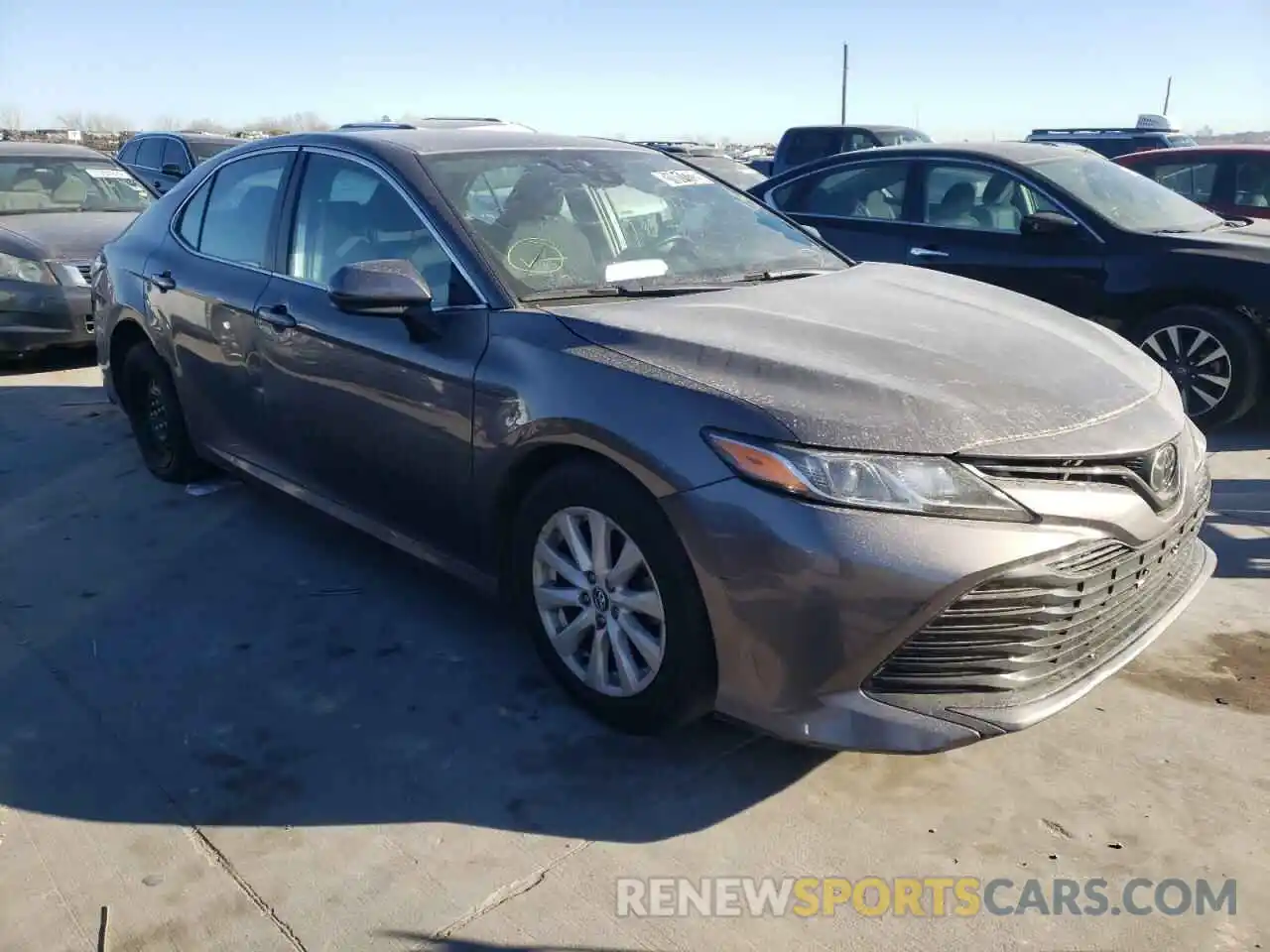 1 Photograph of a damaged car 4T1C11AKXLU892606 TOYOTA CAMRY 2020