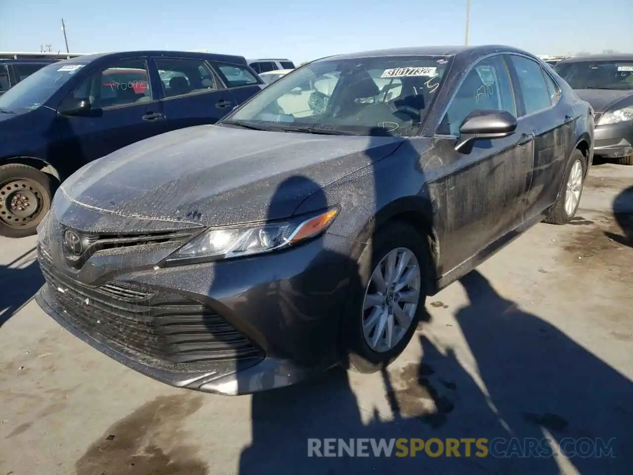 2 Photograph of a damaged car 4T1C11AKXLU892606 TOYOTA CAMRY 2020