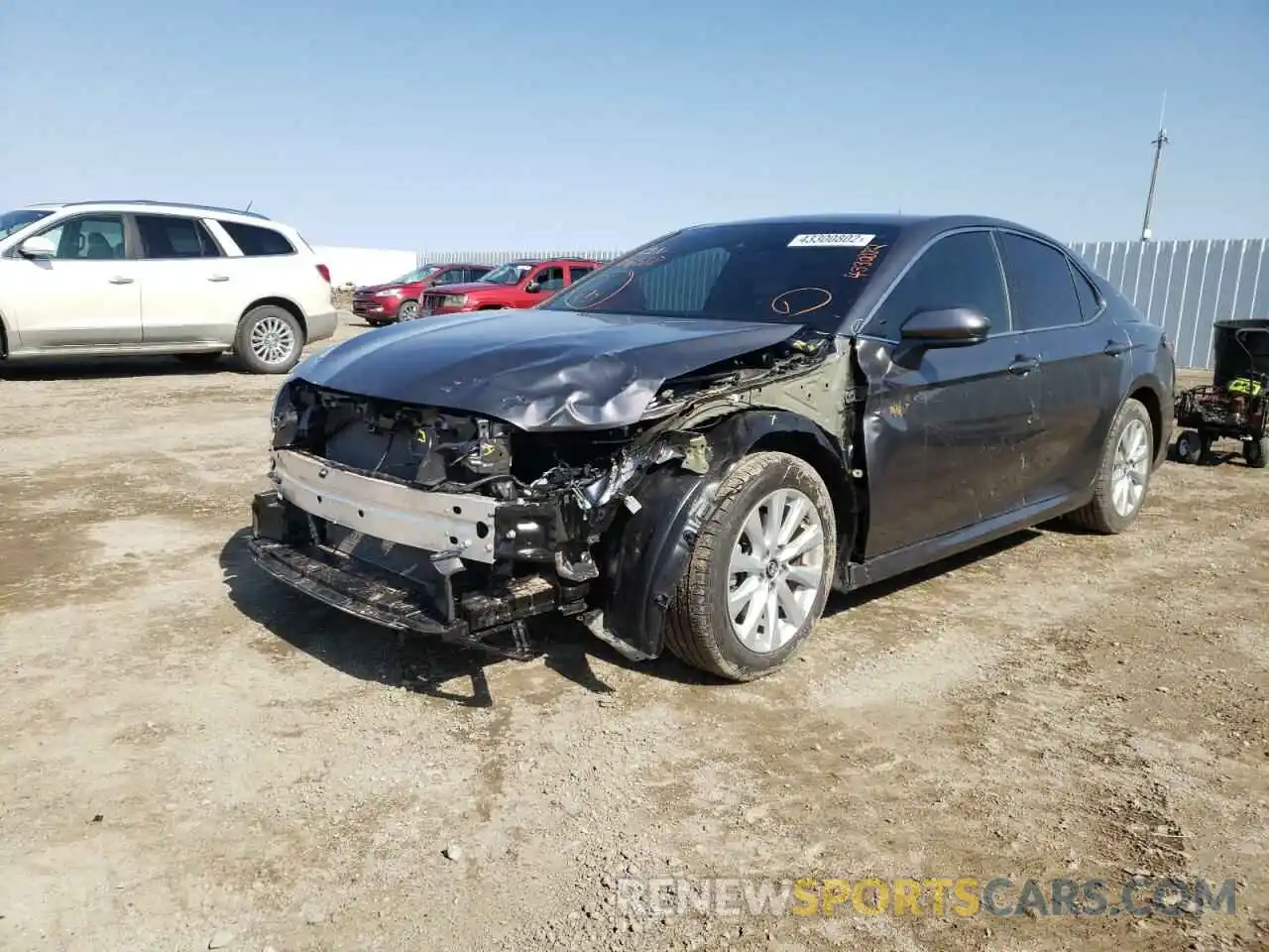 2 Photograph of a damaged car 4T1C11AKXLU896588 TOYOTA CAMRY 2020